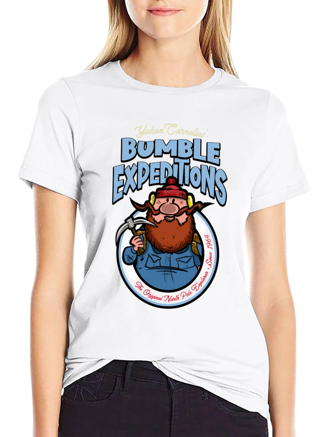 Black Yukon Cornelius Bumble Expeditions Black T-Shirt view 9