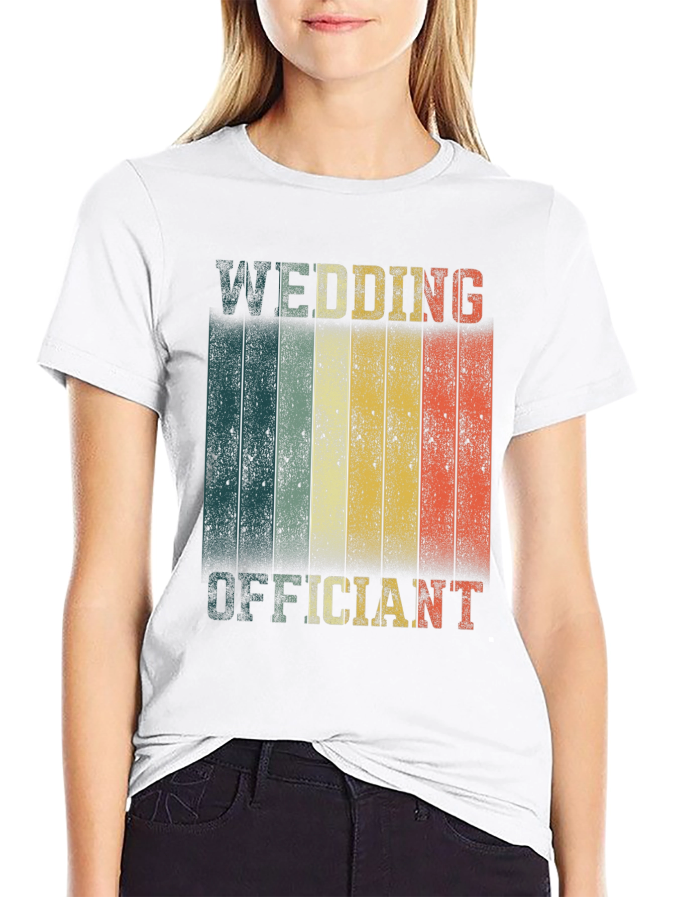 Wedding Officiant Retro T-Shirt - 9