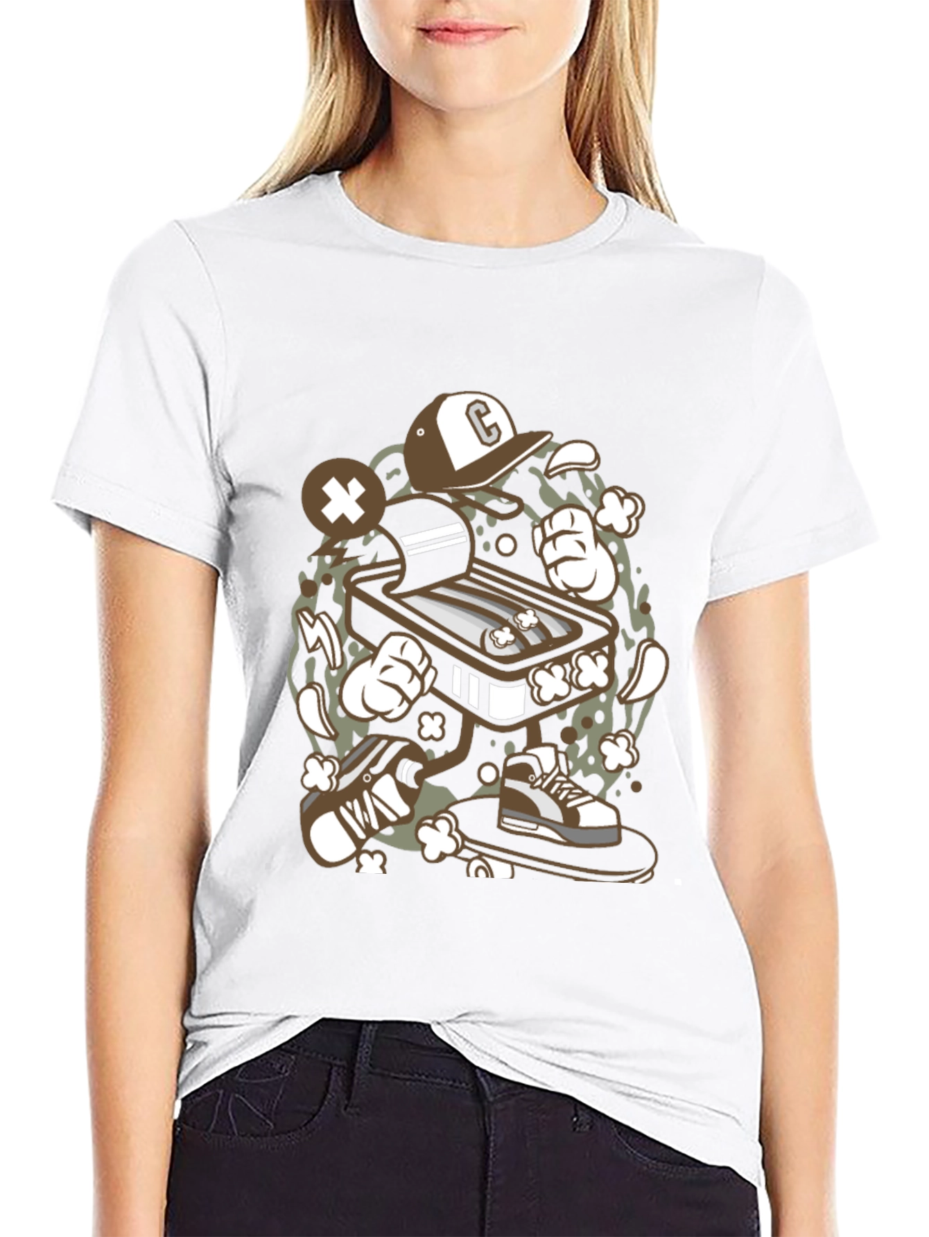 Cool Retro Arcade Game T-Shirt - 9
