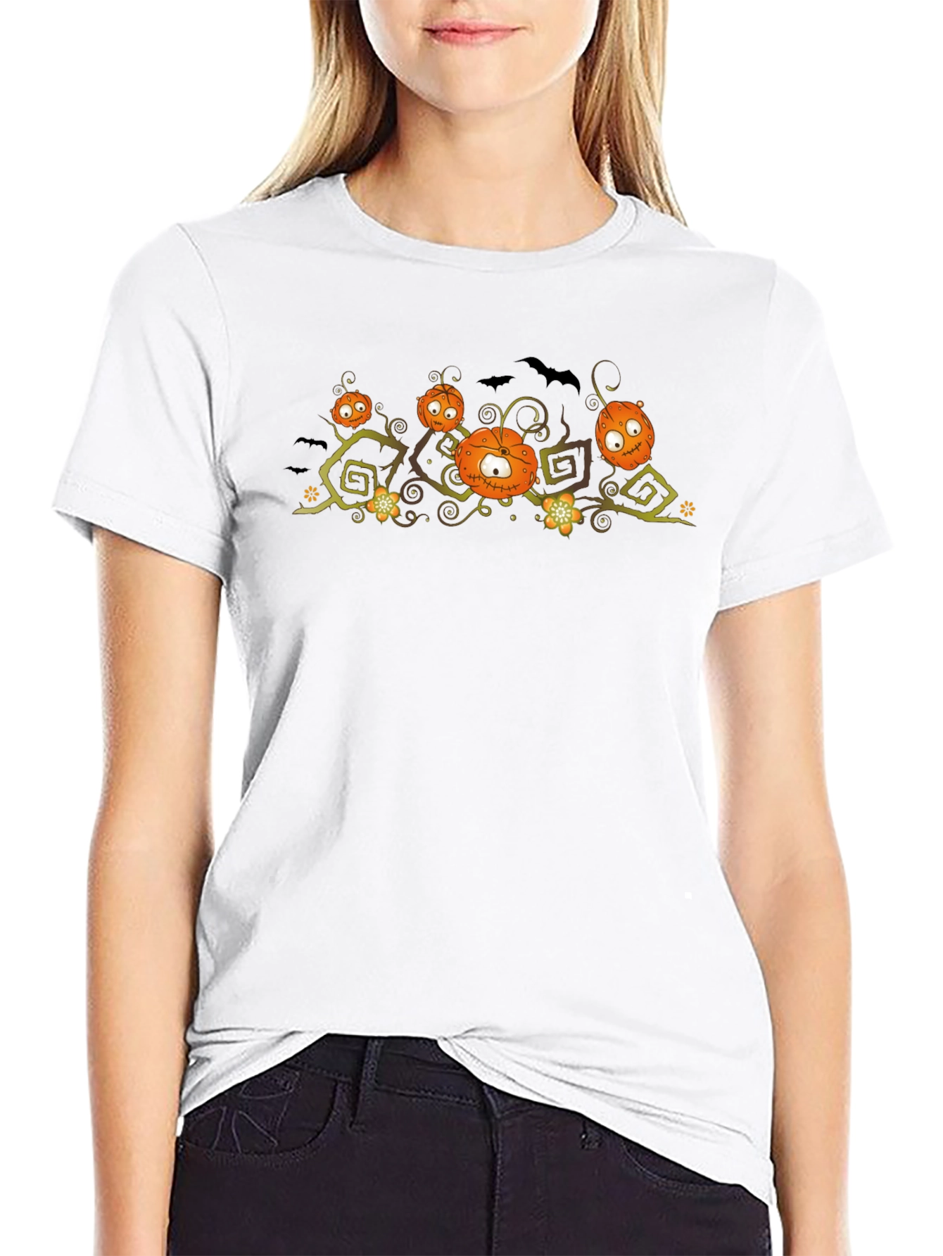 Halloween Pumpkin Patch T-Shirt - 9