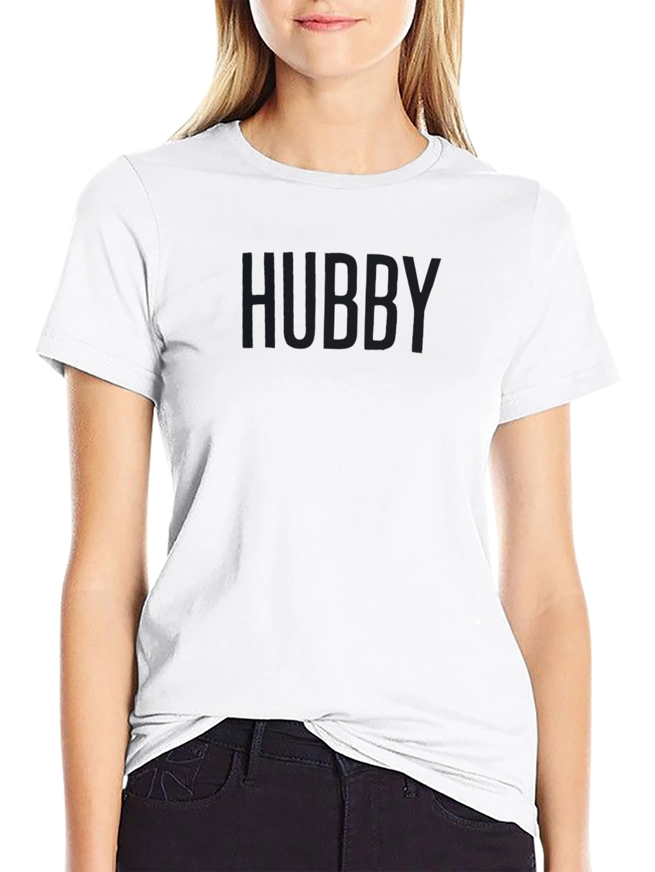 Black Hubby Black Graphic T-Shirt Casual Wear view 9