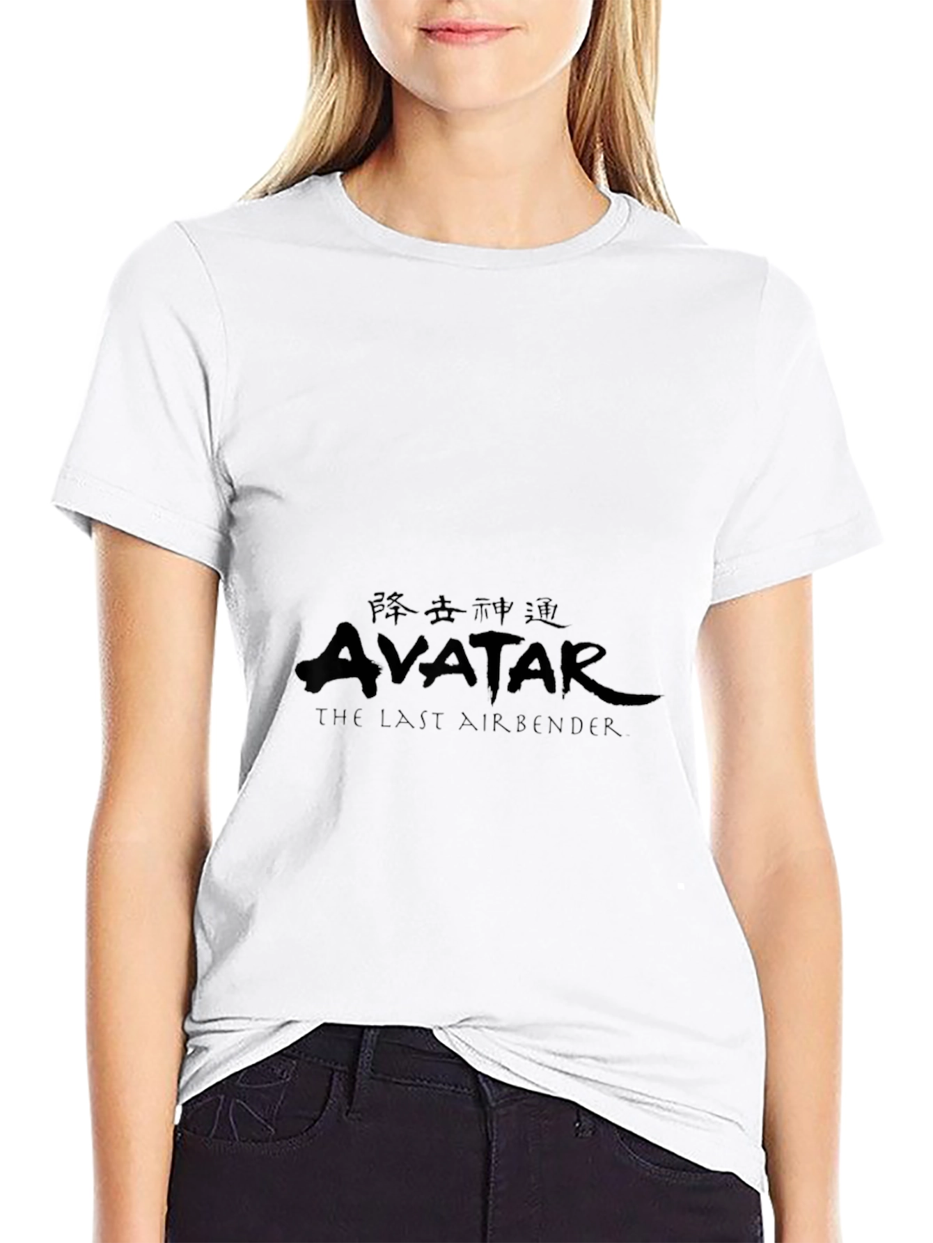Black Avatar: The Last Airbender Black T-Shirt view 9