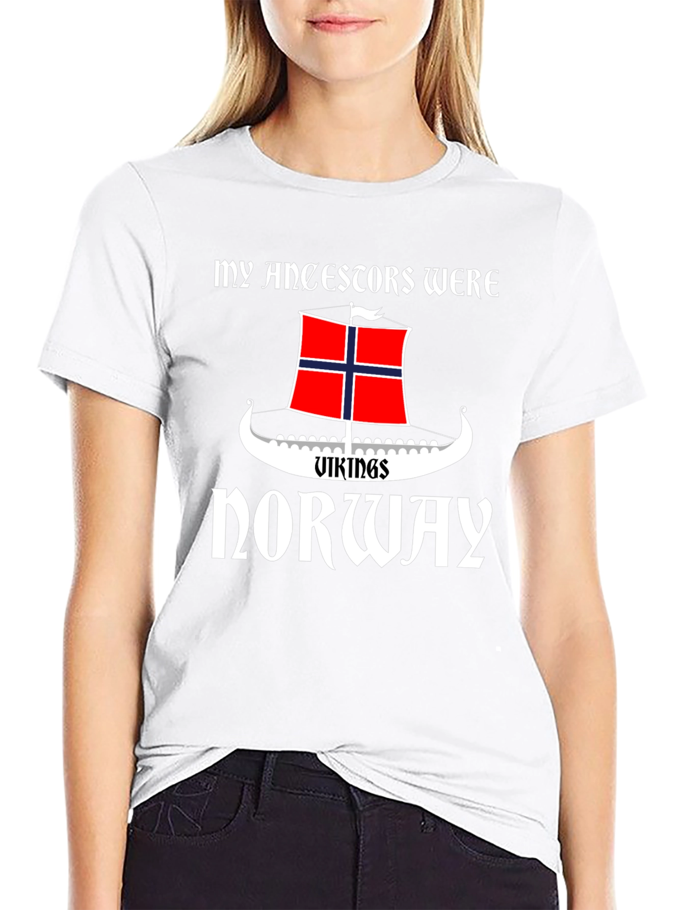 Black Vikings of Norway T-Shirt view 9