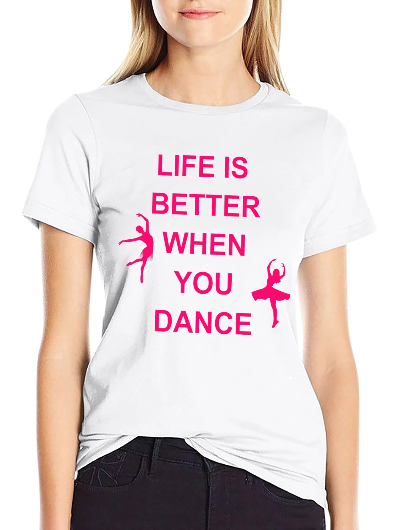 Black Life is Better When You Dance Graphic Tee view 9