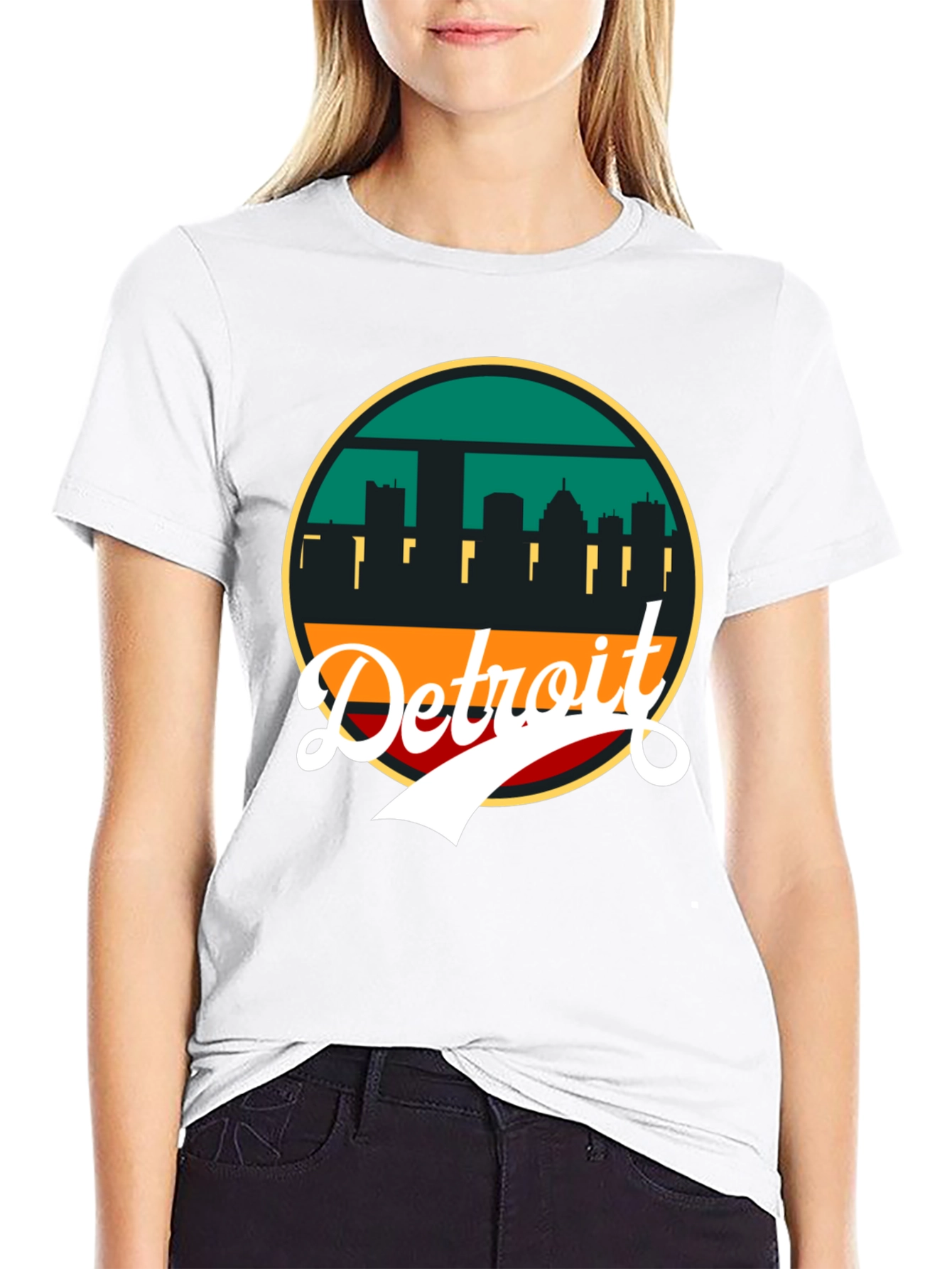 Detroit Skyline Graphic Tee - Urban Style - 9