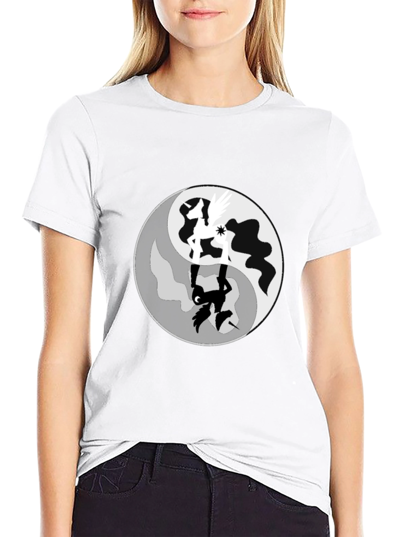 Yin Yang Pony T-Shirt - Balance of Harmony - 9