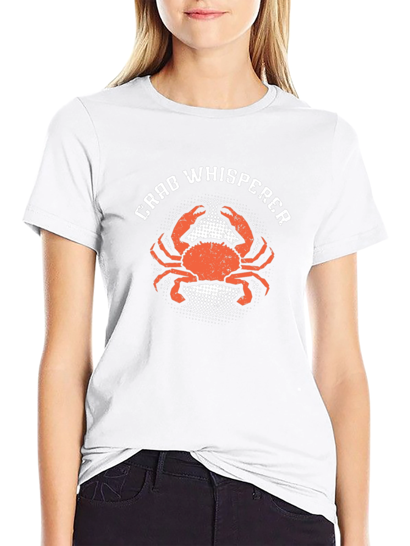 Black Crab Whisperer Graphic T-Shirt - Coastal Life view 9