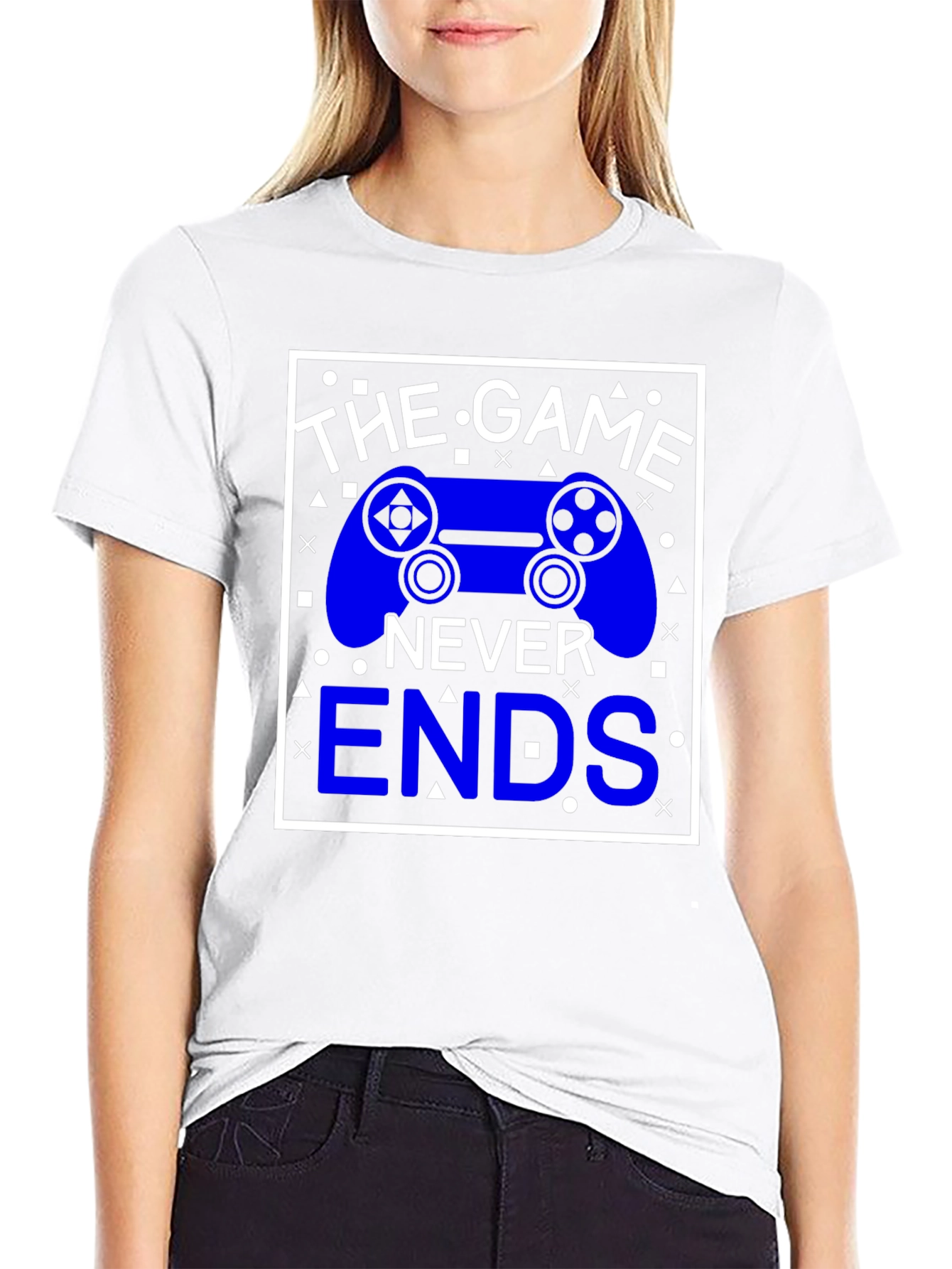 The Game Never Ends Graphic Tee - 9