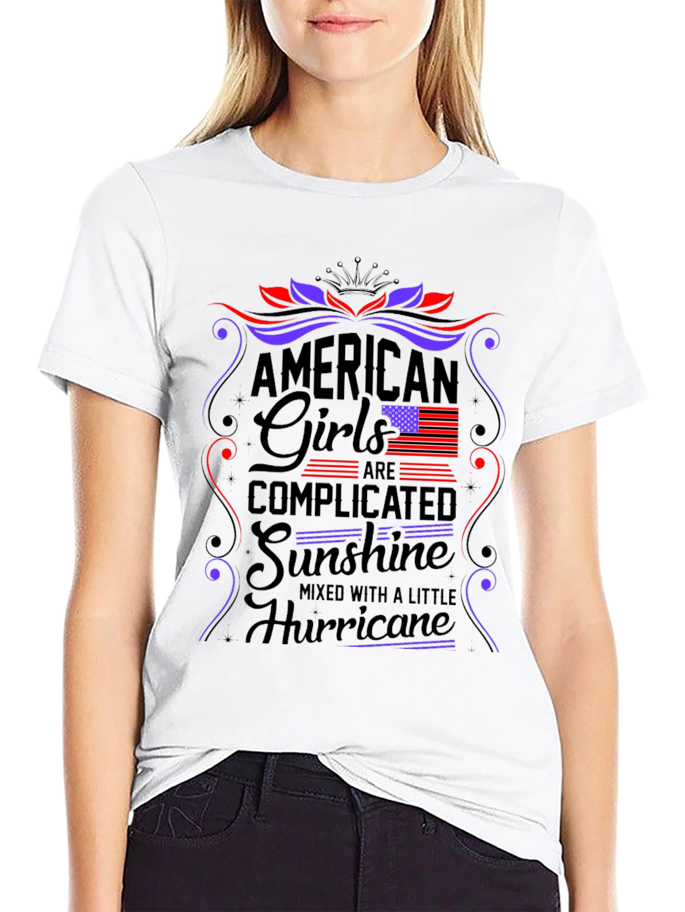 Black American Girls T-Shirt view 9