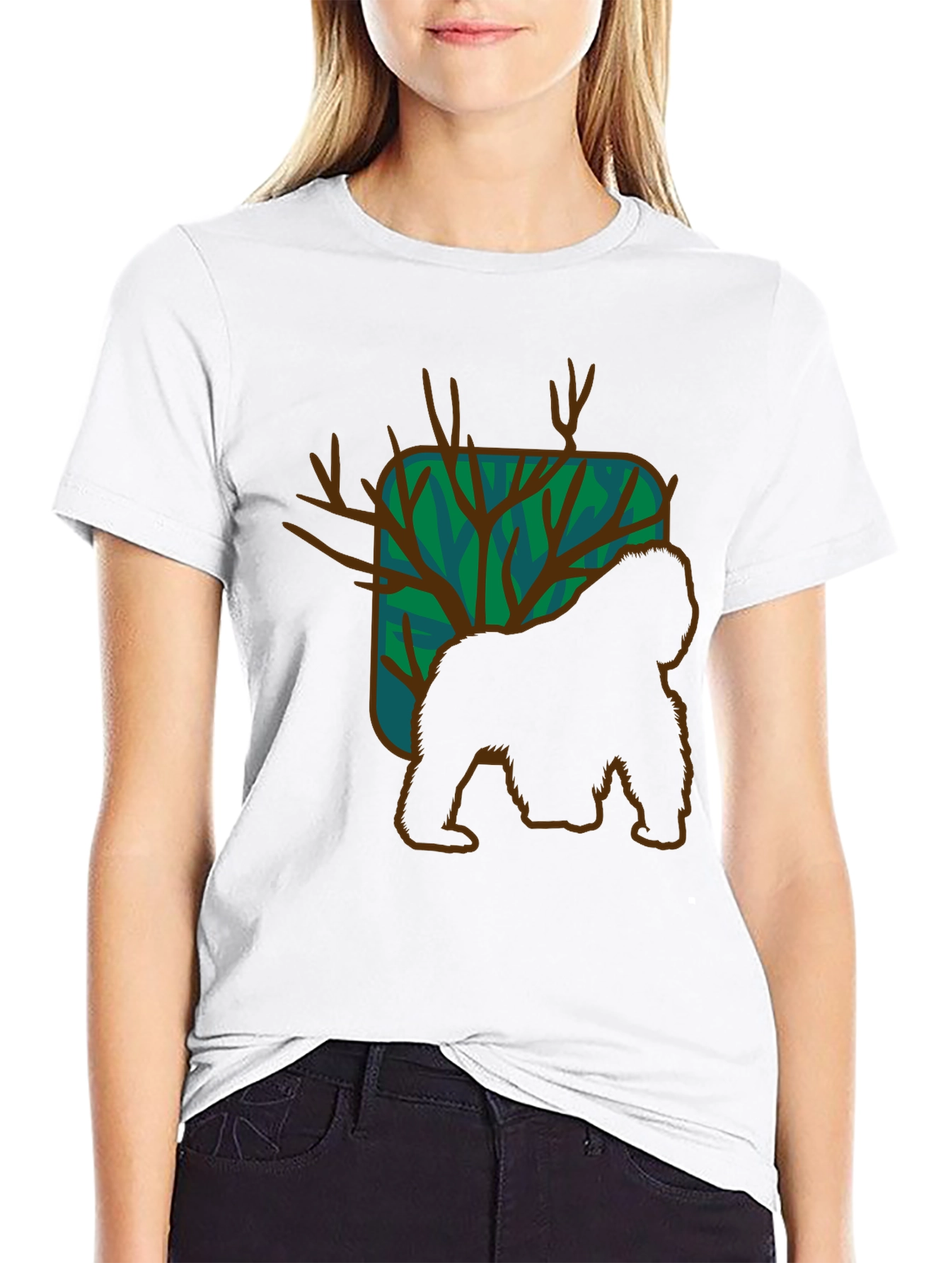 Black Gorilla Graphic Tee - Unique Design view 9