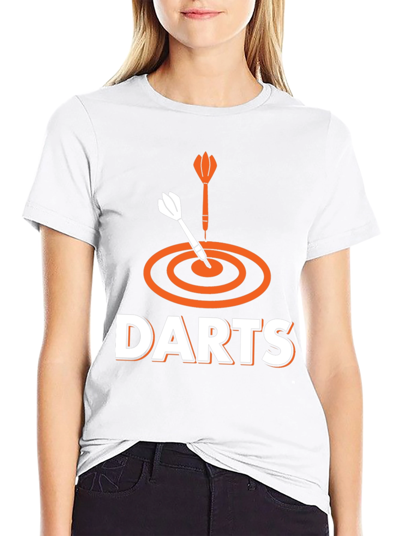 Black Darts Graphic Tee - Black view 9