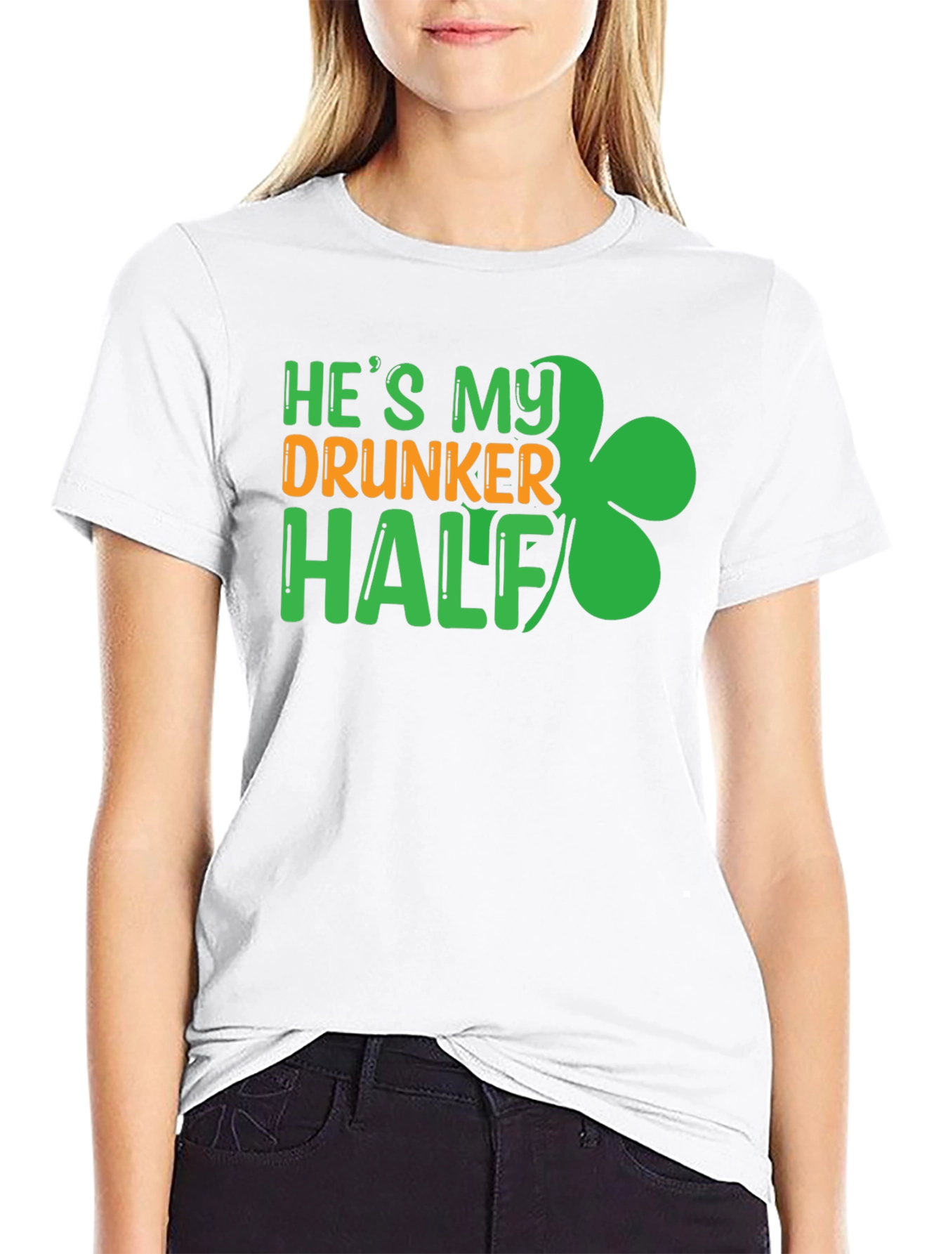 He's My Drunker Half St. Patrick's Day Graphic Tee - 9
