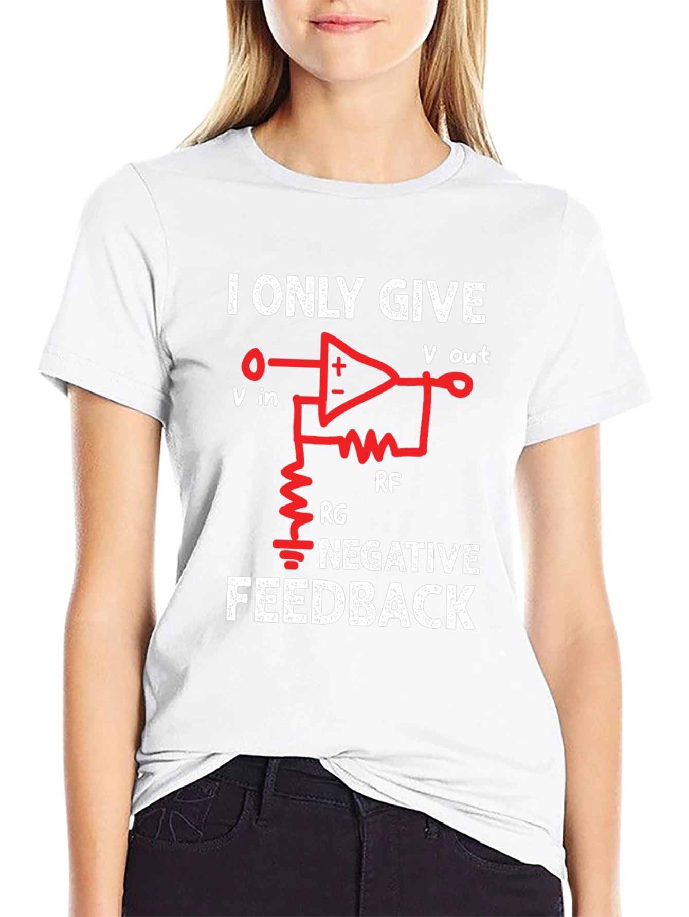 Black Negative Feedback T-Shirt - Funny Engineer Tee view 9