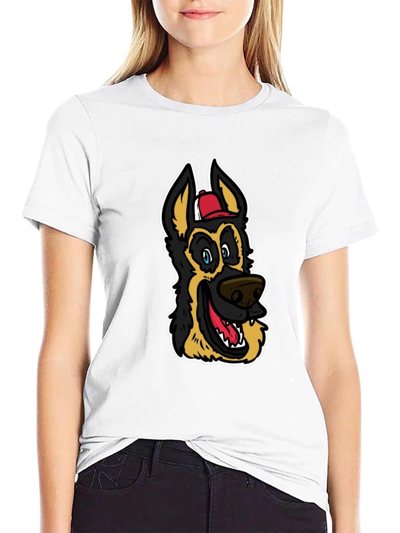 Cool Cartoon Dog T-Shirt - 9