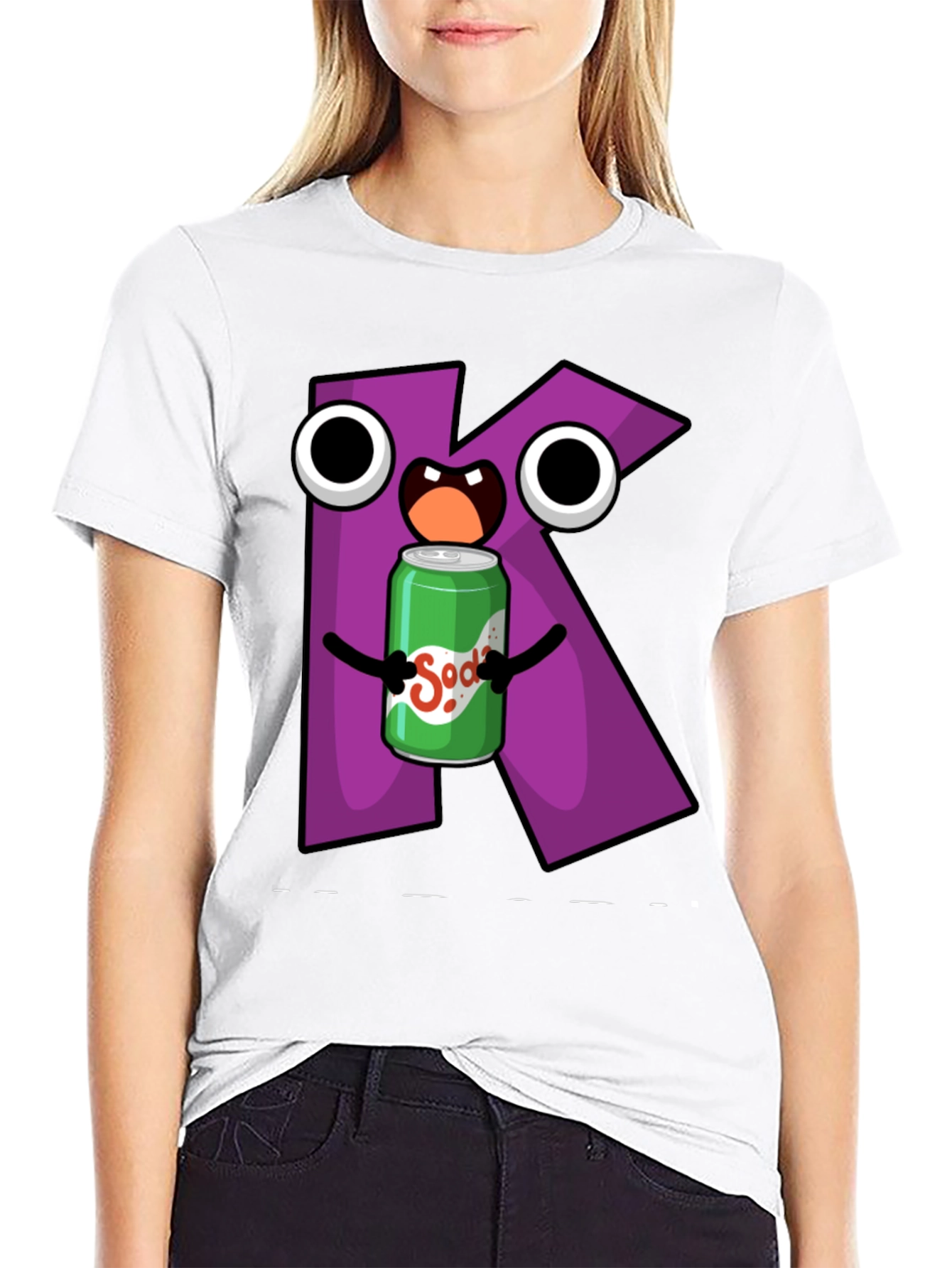 Letter K Soda T-Shirt - 9