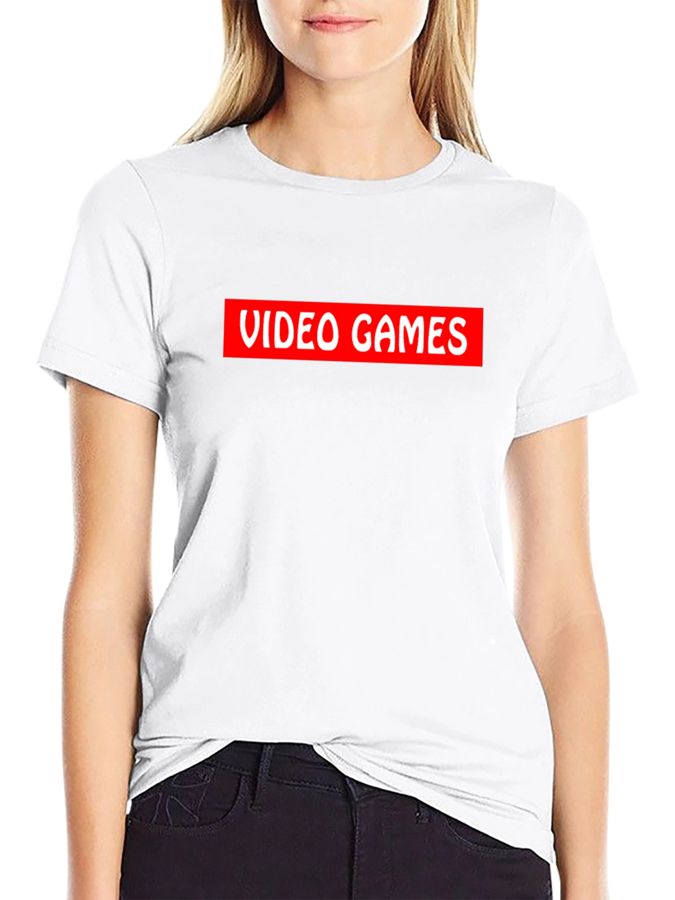 Black Video Games Graphic Tee - Black view 9