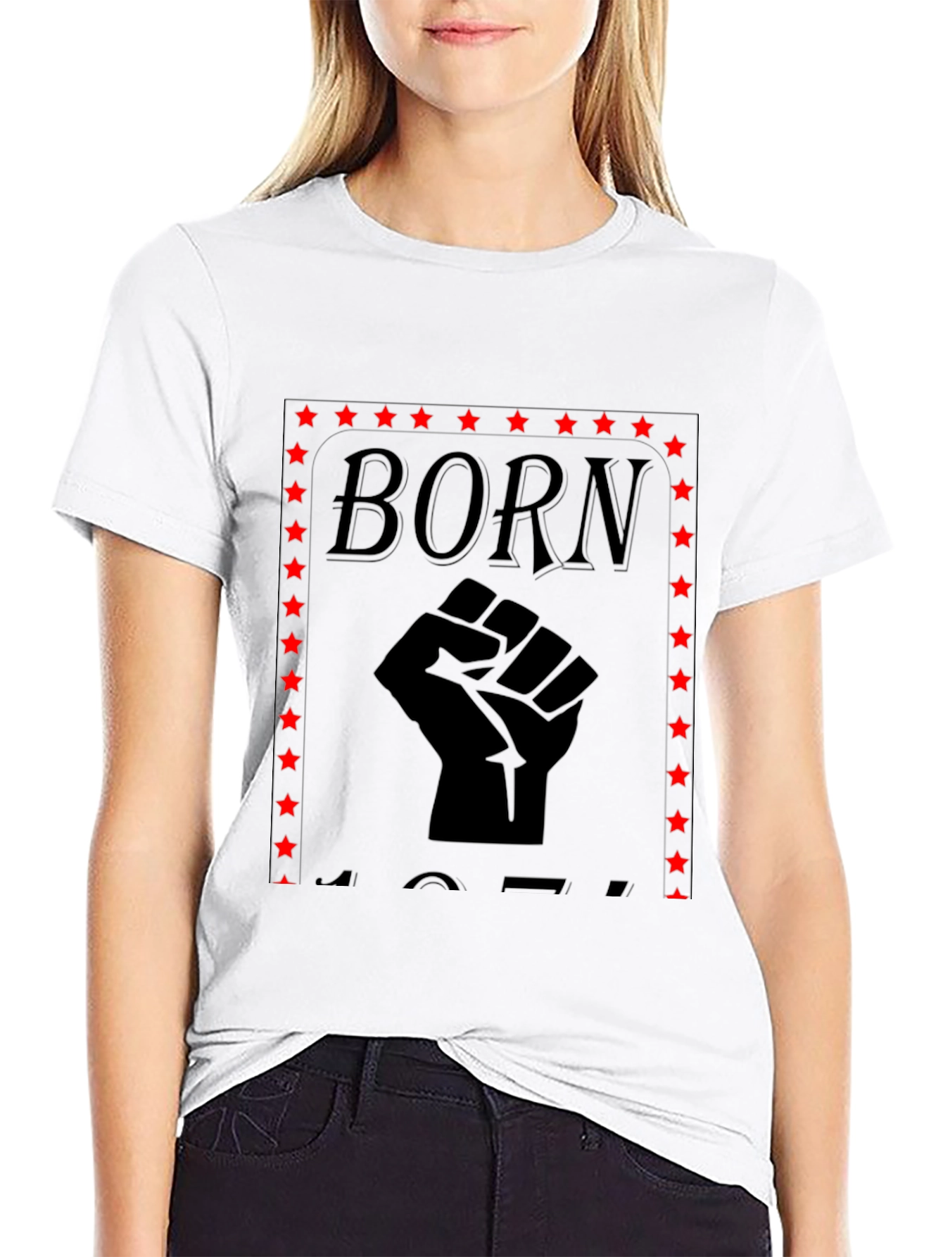 Born Fist Black T-Shirt - 9