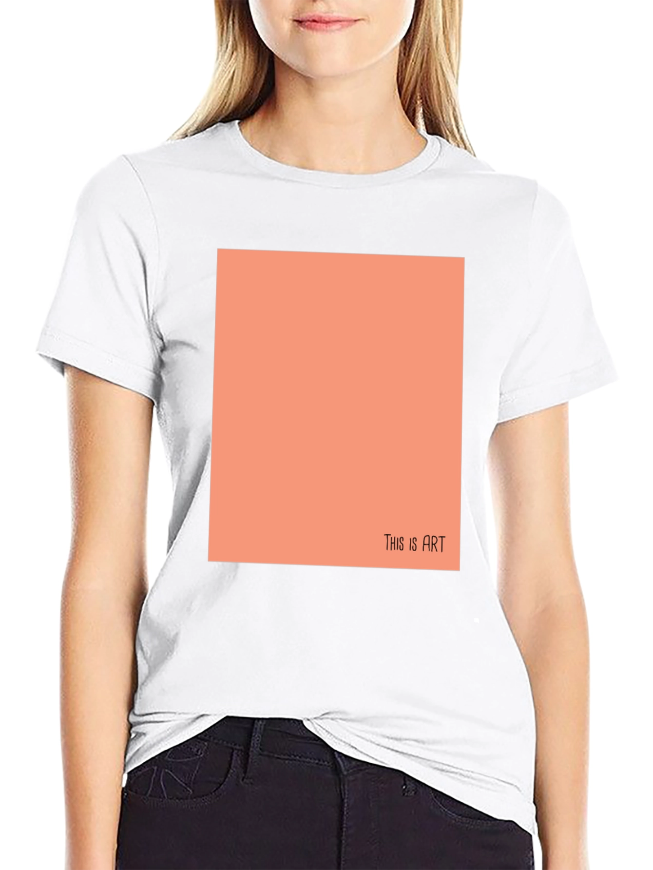 Modern "This is Art" Graphic Tee - 9