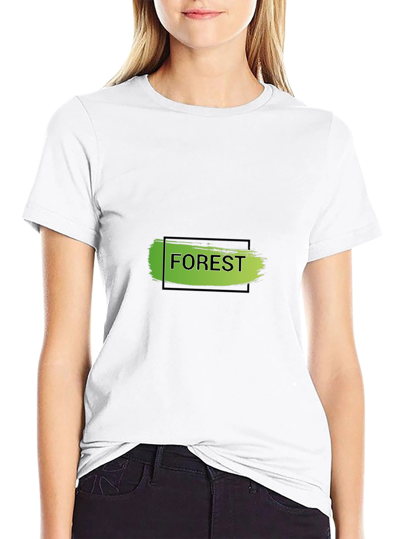 Black Forest Graphic Black T-Shirt view 9
