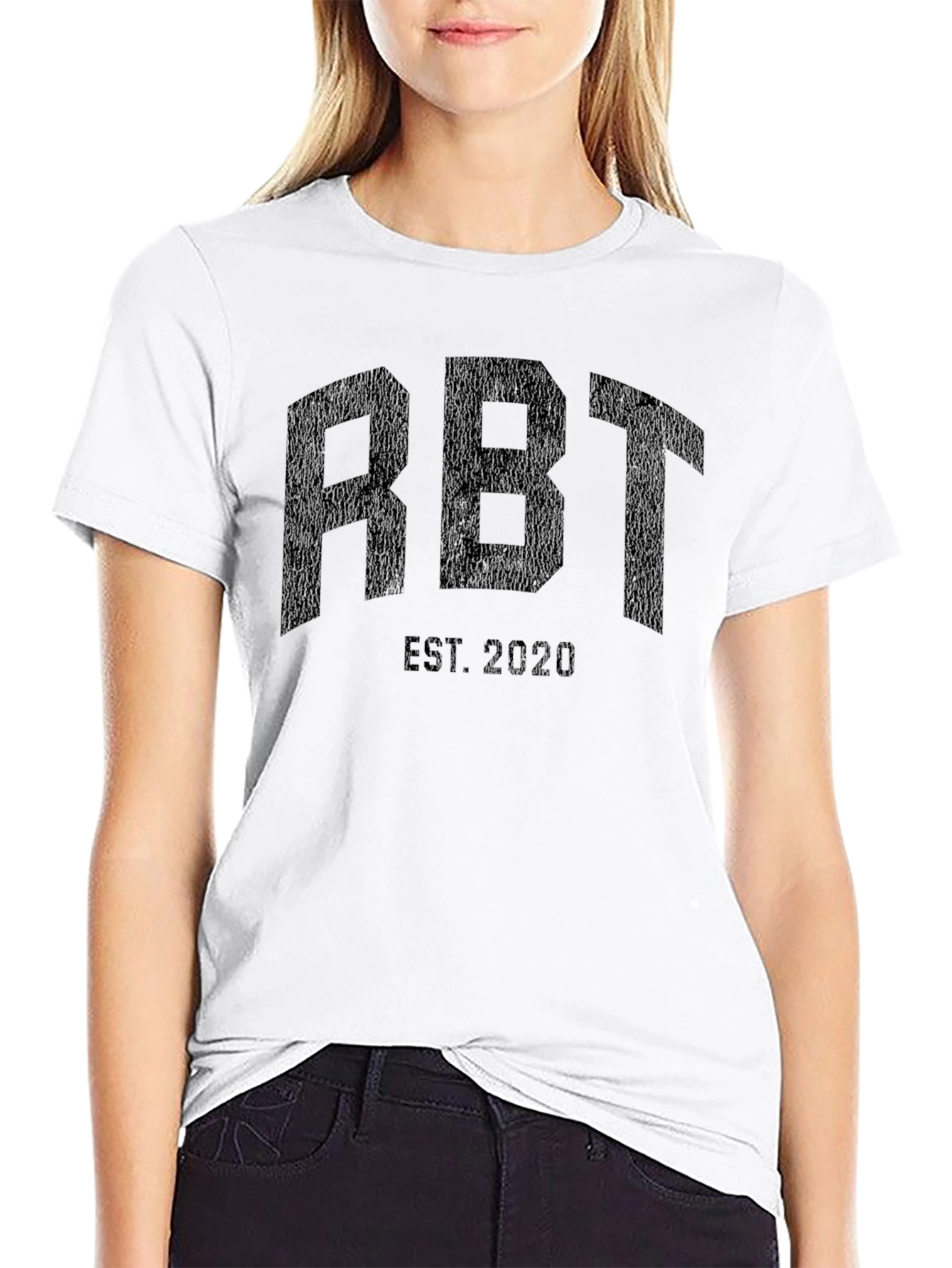 Black RBT Est. 2020 Black Graphic Tee view 9