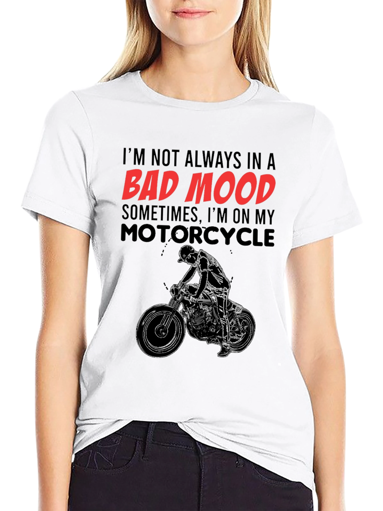 Motorcycle Mood T-Shirt - Ride Your Way Out of a Bad Mood! - 9