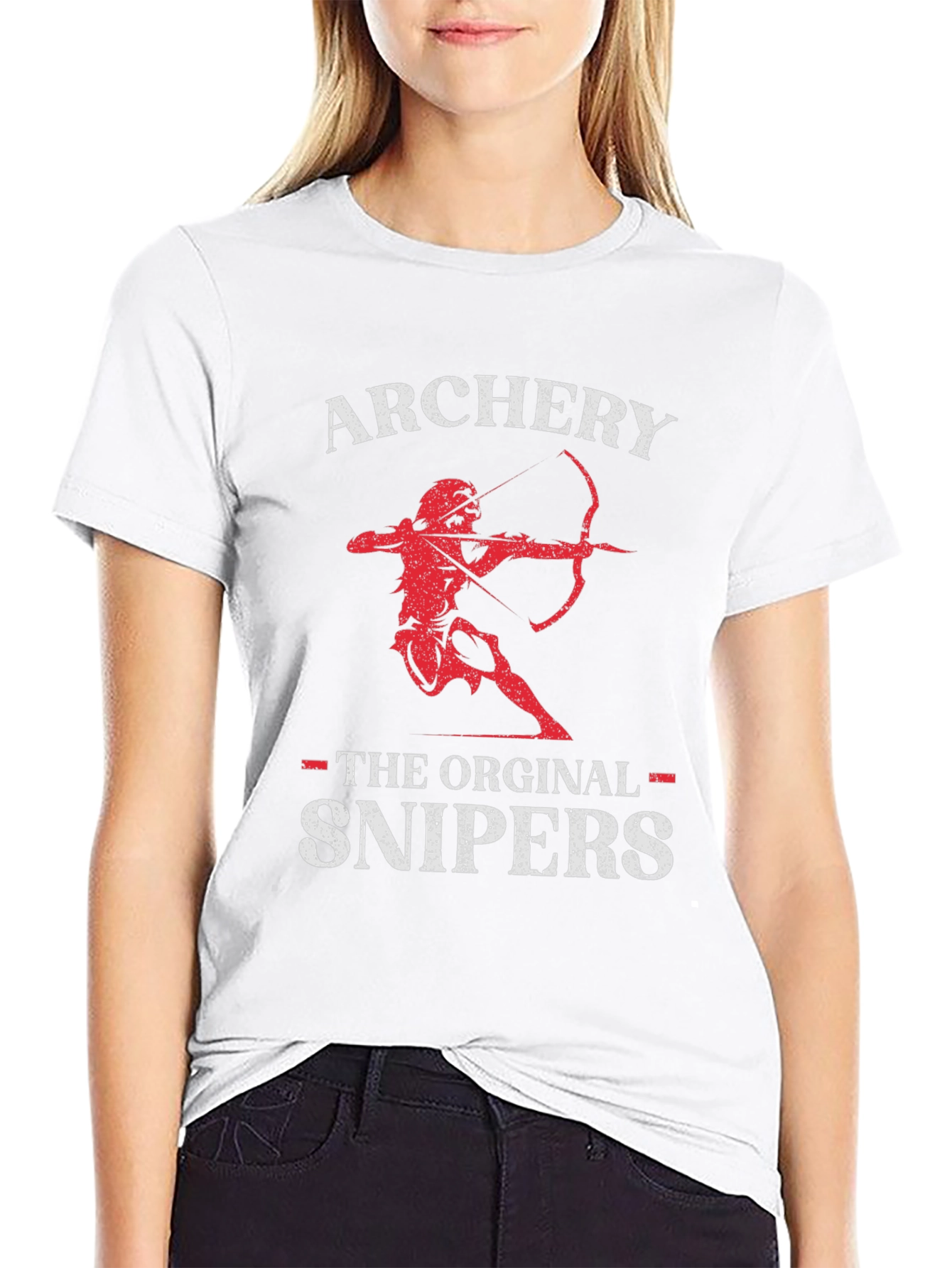 Black Archery T-Shirt - Original Snipers Tee view 9