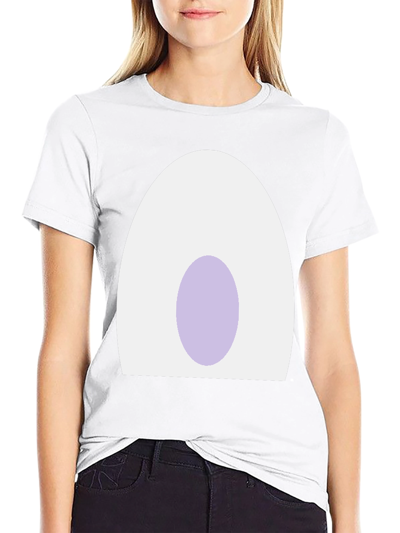 Black Funny Egg T-Shirt for Men view 9