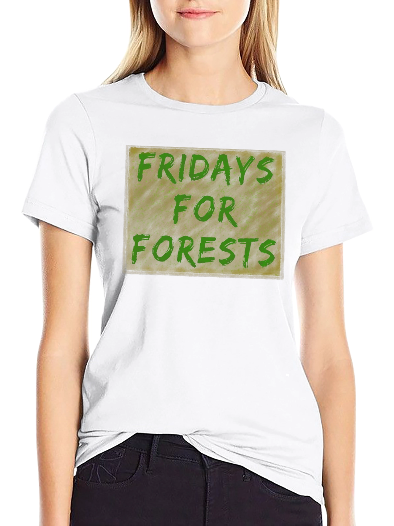 Black Fridays for Forests Graphic T-Shirt - Black view 9