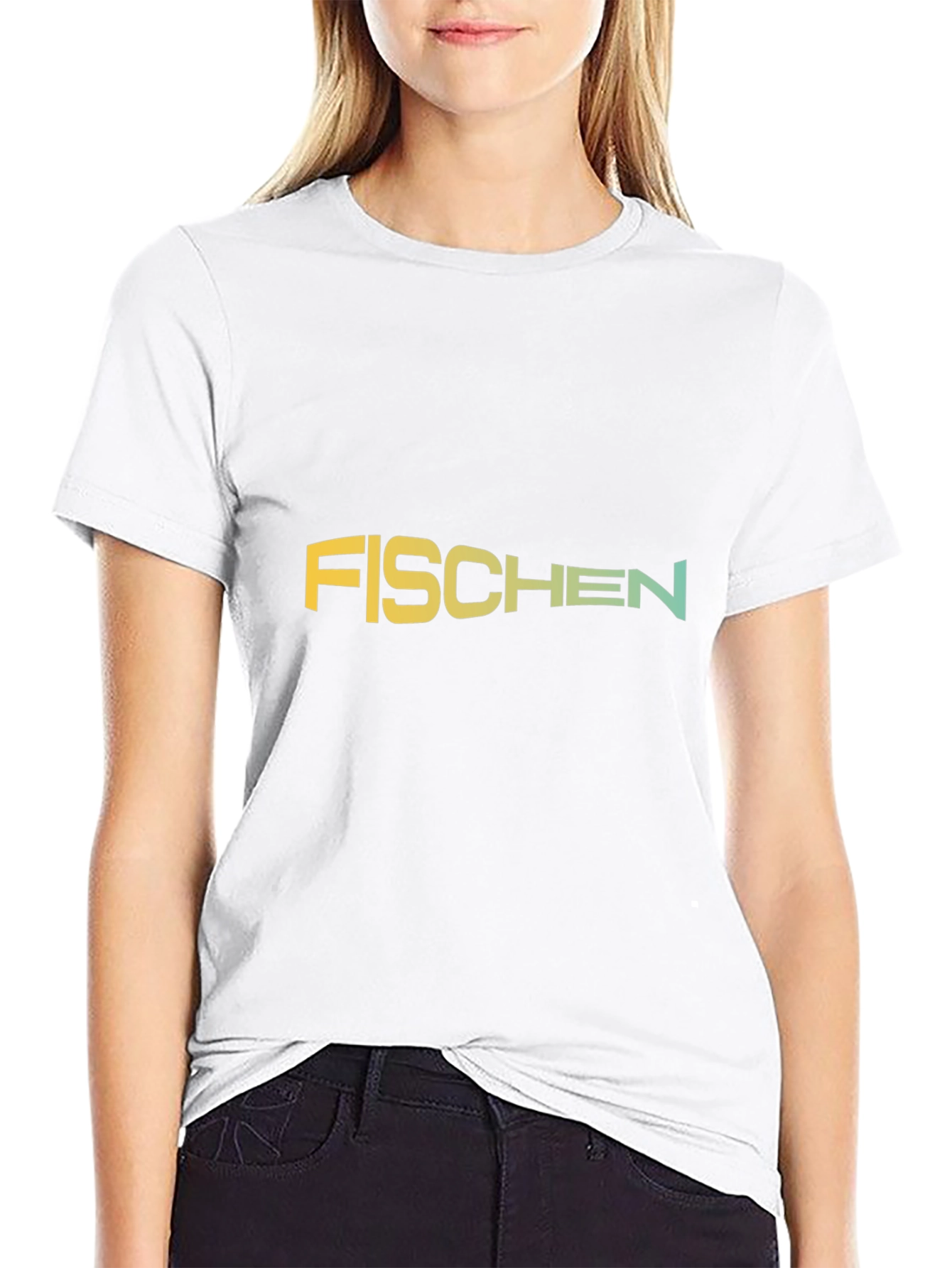 Black Fischen Gradient Tee - Casual Comfort view 9