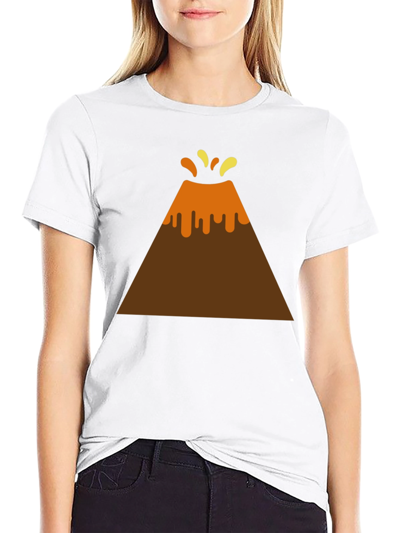 Black Volcano T-Shirt - Erupting Fun! view 9