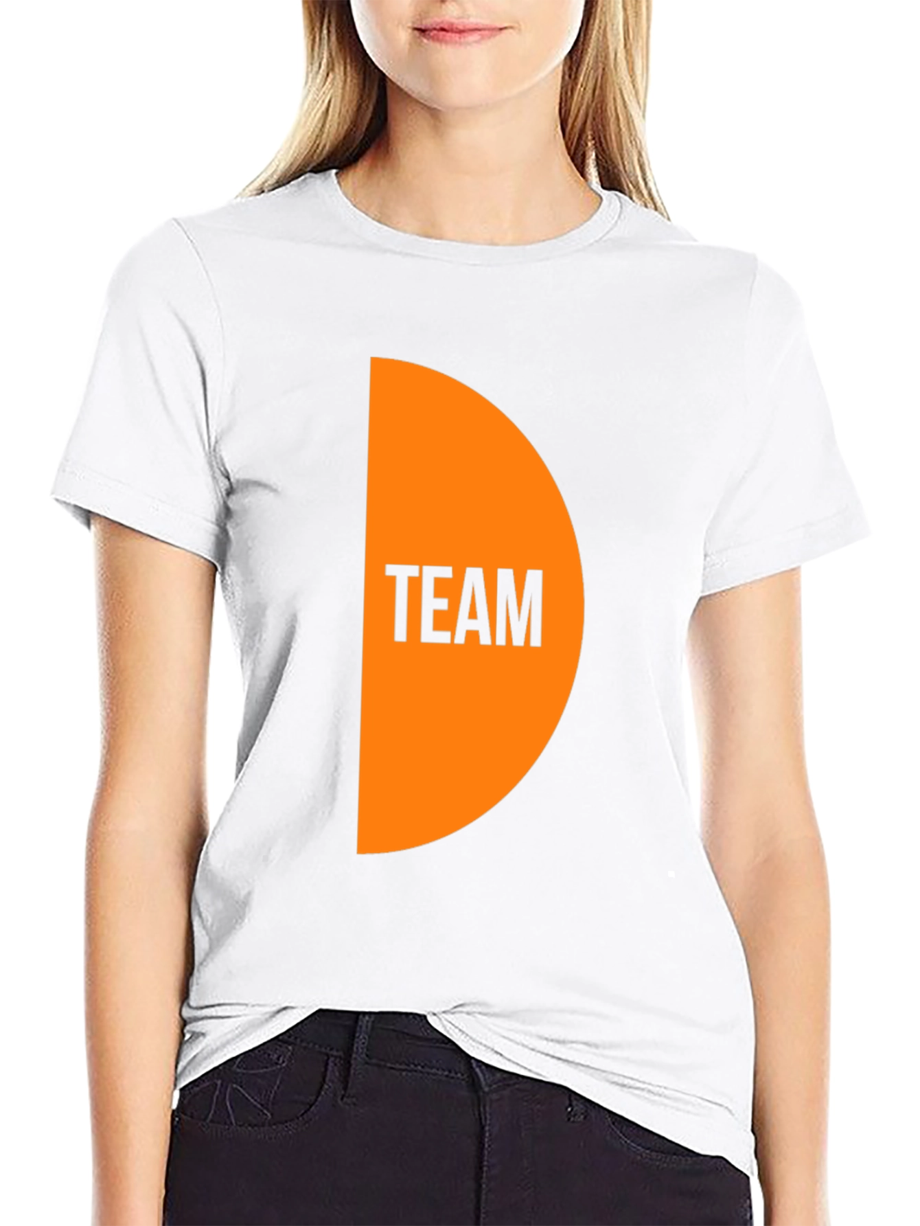 Black Team Graphic Black T-Shirt view 9