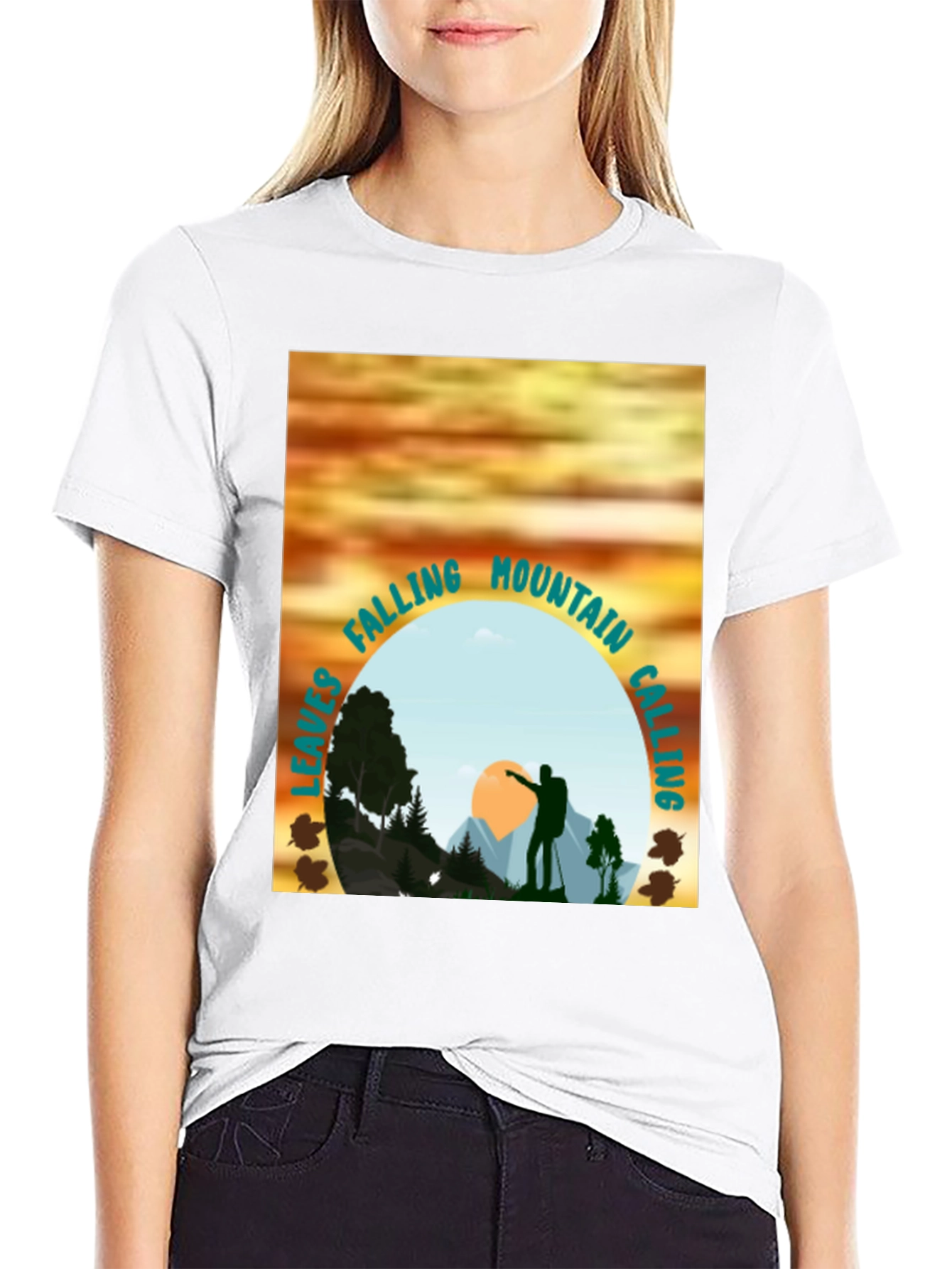 Black Mountain Calling Graphic Tee - Adventure Shirt view 9