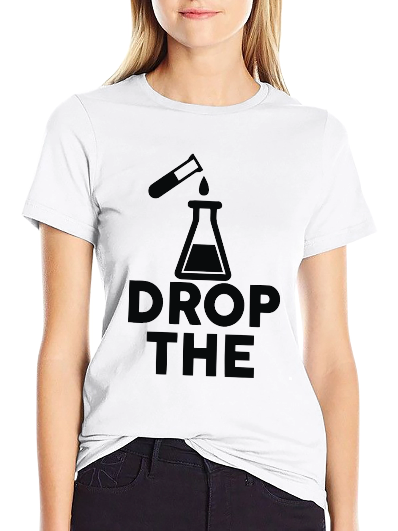 Black Drop the Base Science T-Shirt view 9