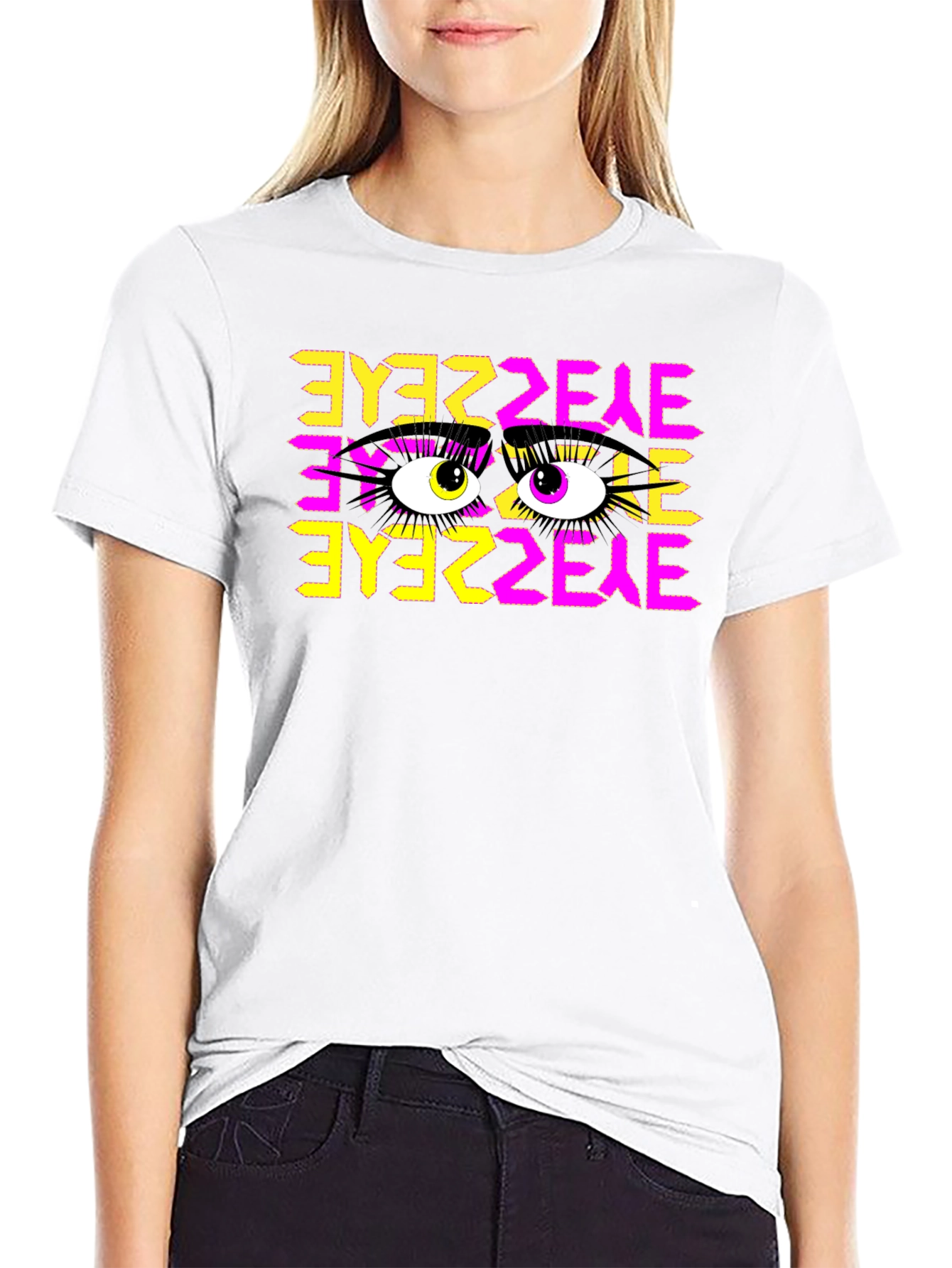 Black Eye See Eye Graphic Tee view 9