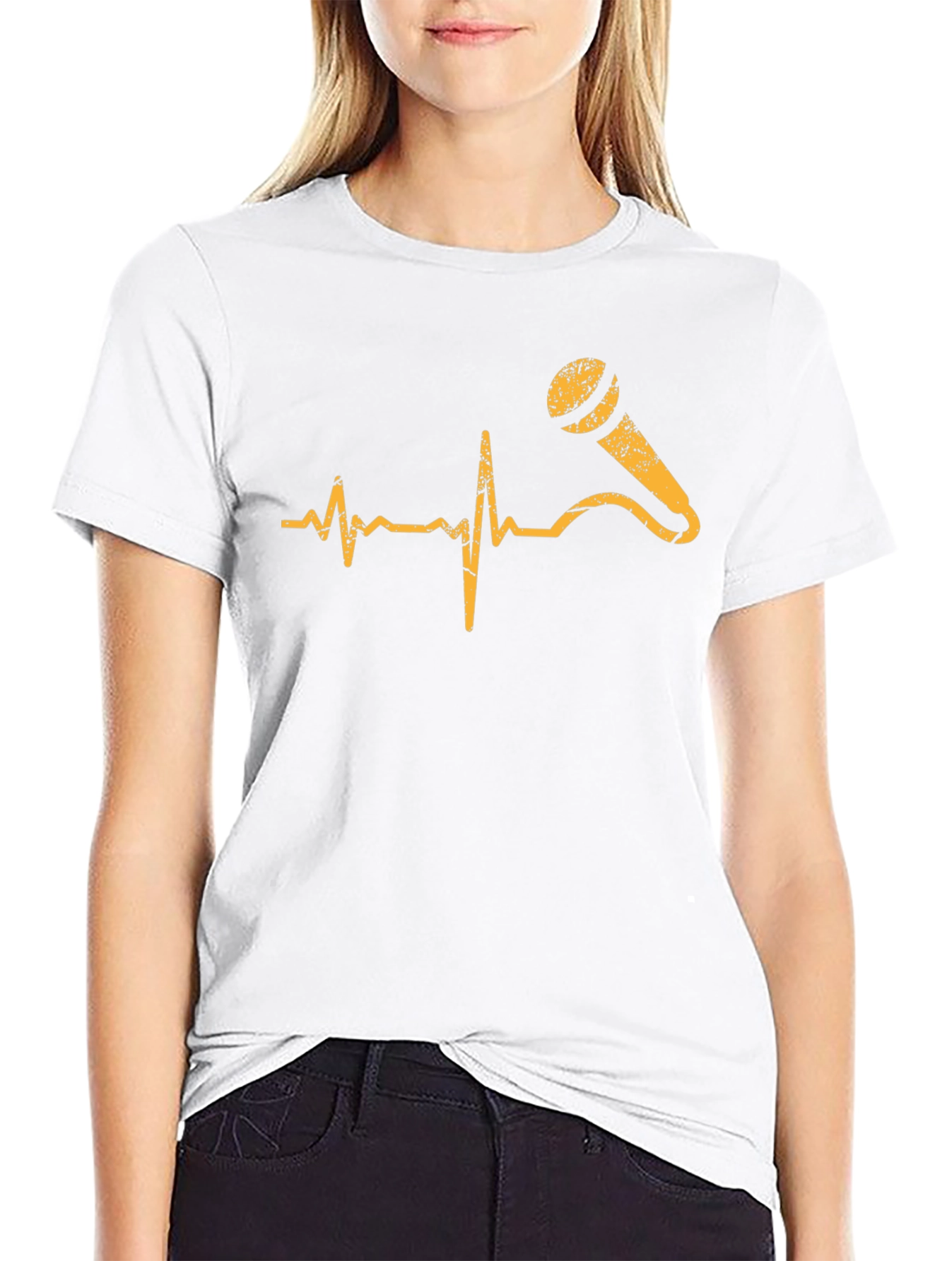 Black Music Heartbeat T-Shirt: Rock Your Style! view 9