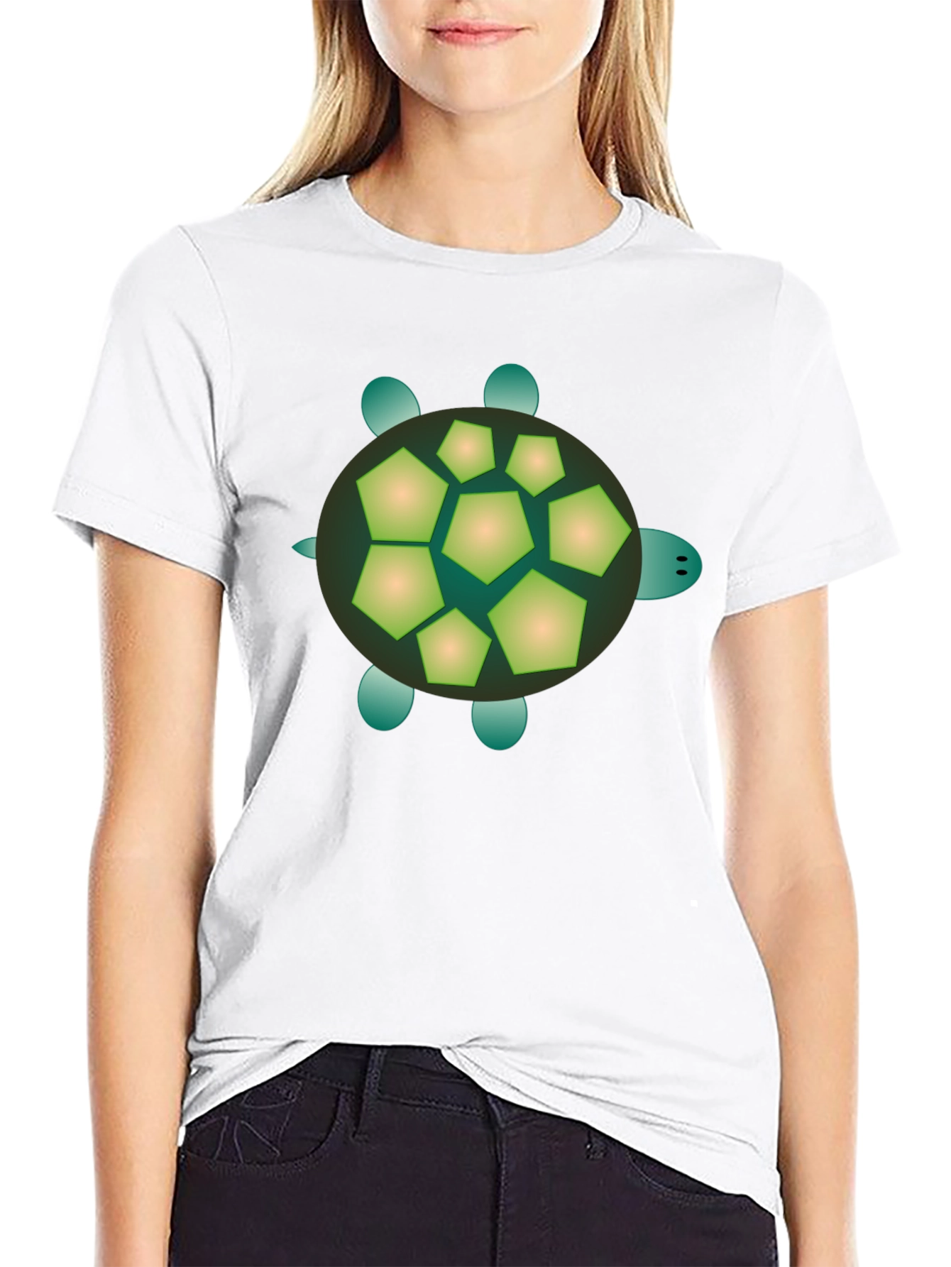 Black Turtle Graphic Tee - Cool Casual Style view 9