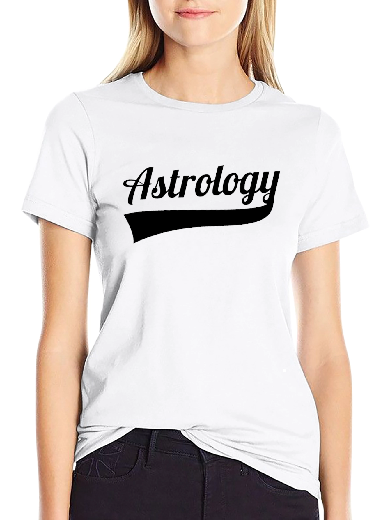 Black Astrology Graphic T-Shirt - Stylish Comfort view 9