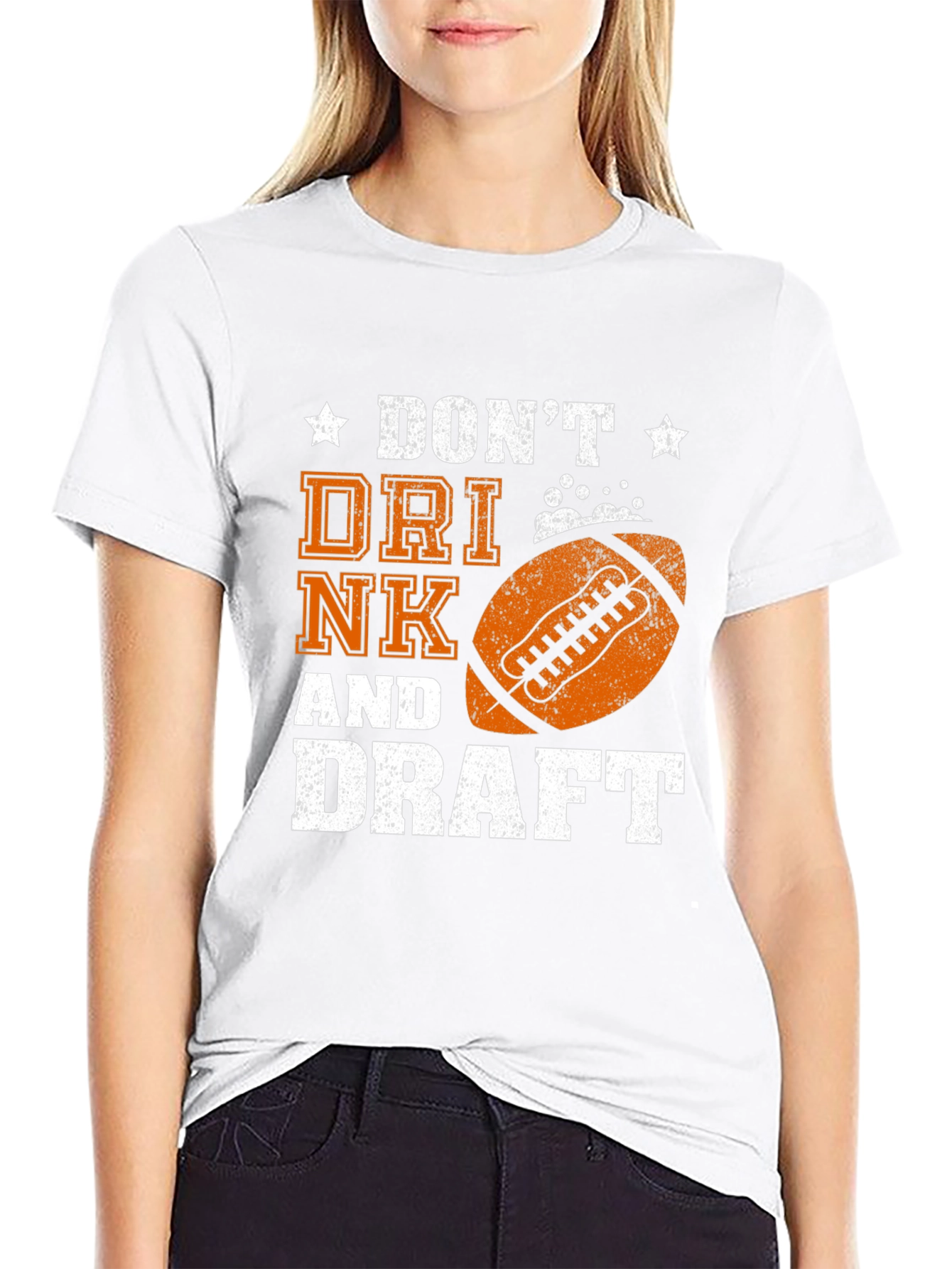 Black Don't Drink & Draft Graphic Tee view 9