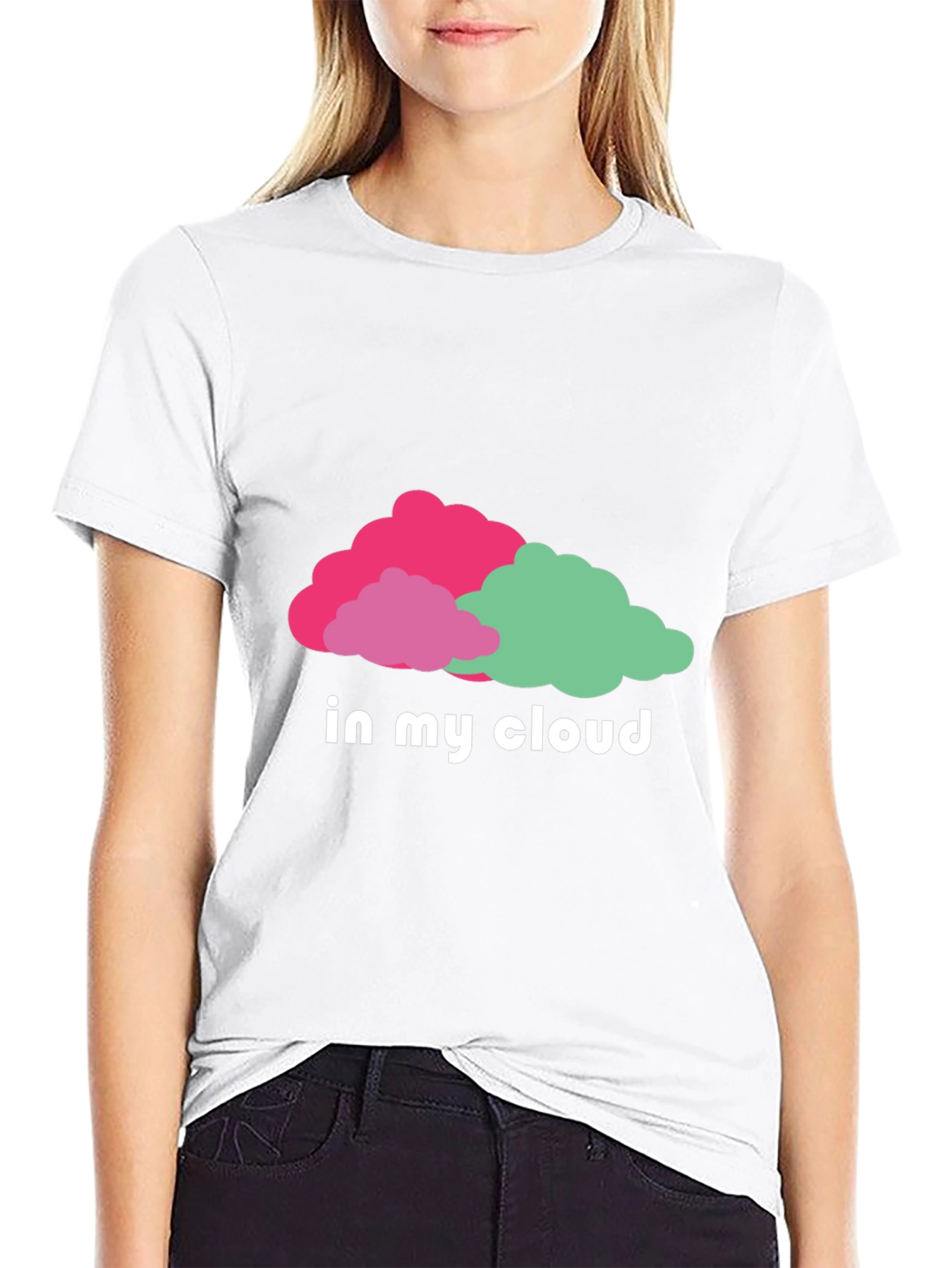 Black In My Cloud Graphic Tee - Fun & Stylish T-Shirt view 9