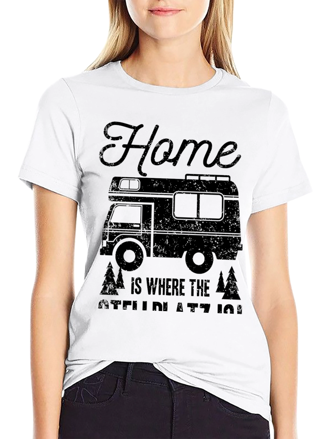 Home is Where Stellplatz Is T-Shirt - 9