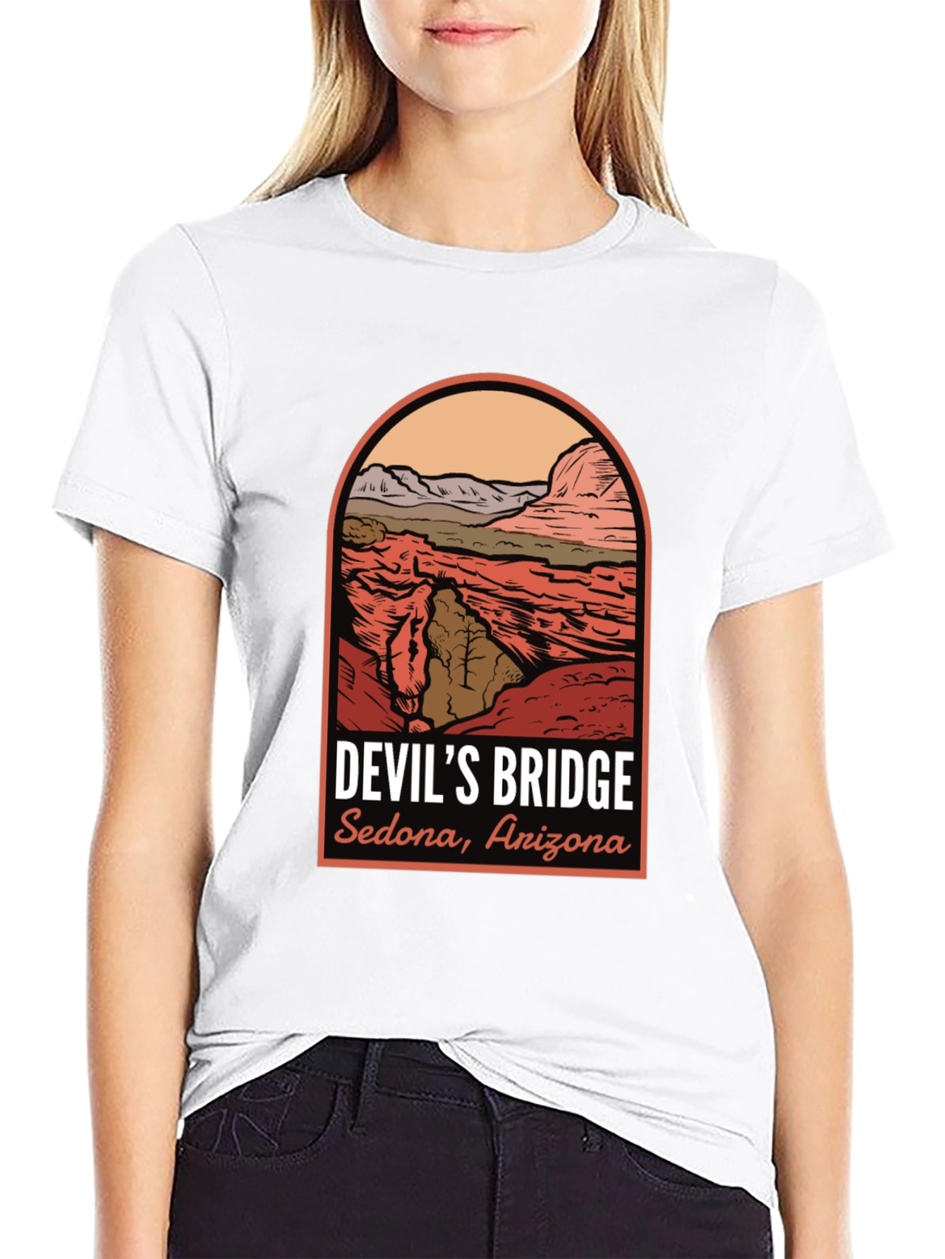 Devil's Bridge Arizona Graphic Tee - Sedona Adventure Shirt - 9