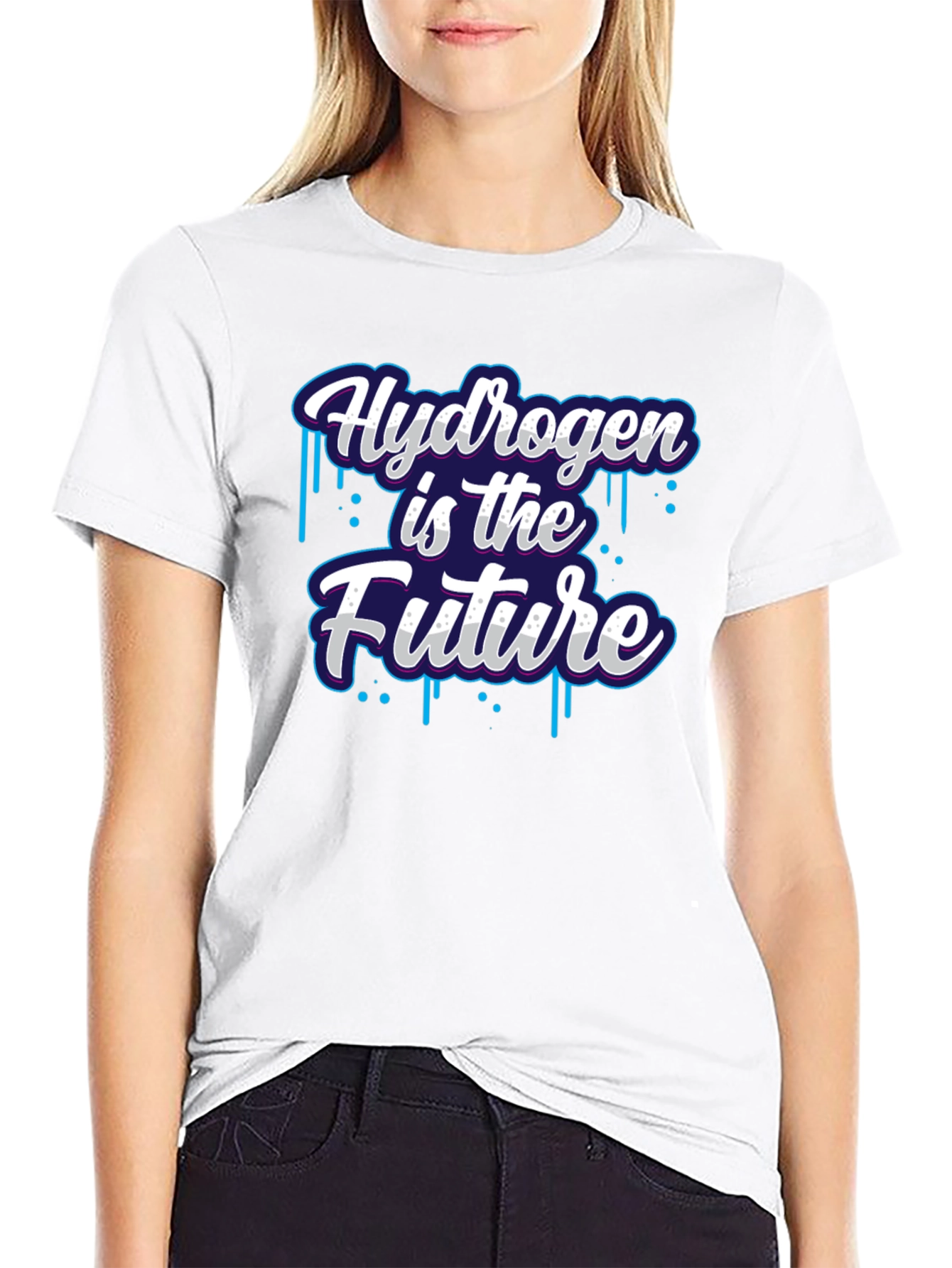 Hydrogen is the Future Graphic T-Shirt - 9