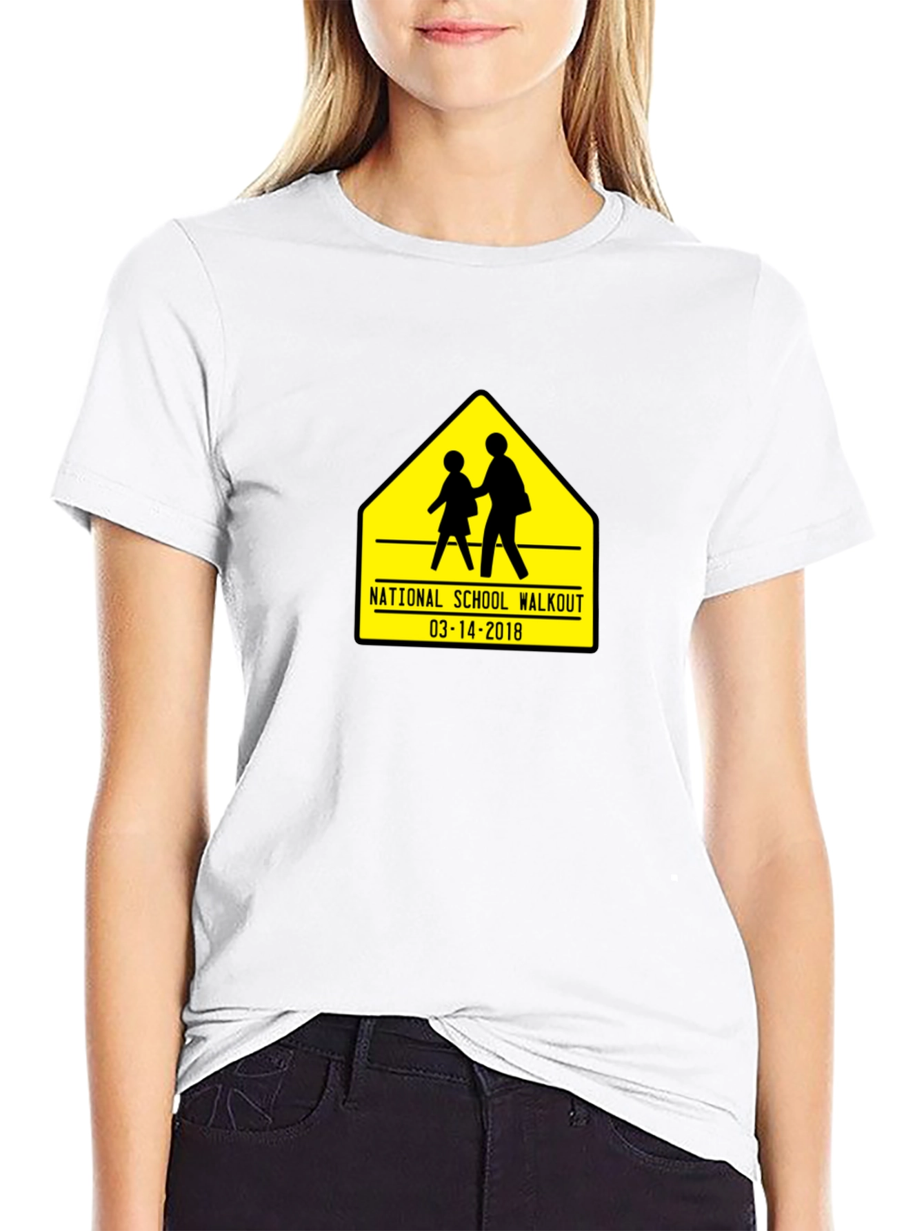 Black National School Walkout T-Shirt view 9