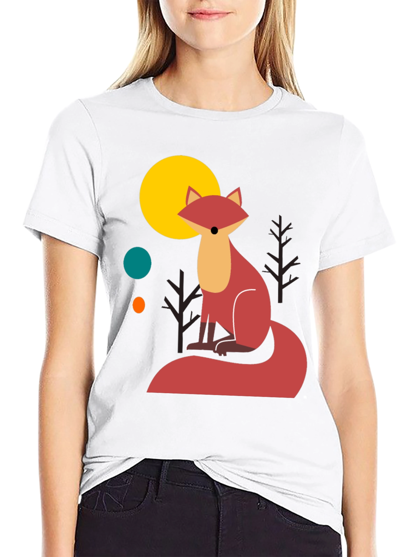 Black Fox Graphic T-Shirt - Stylish Men's Tee view 9