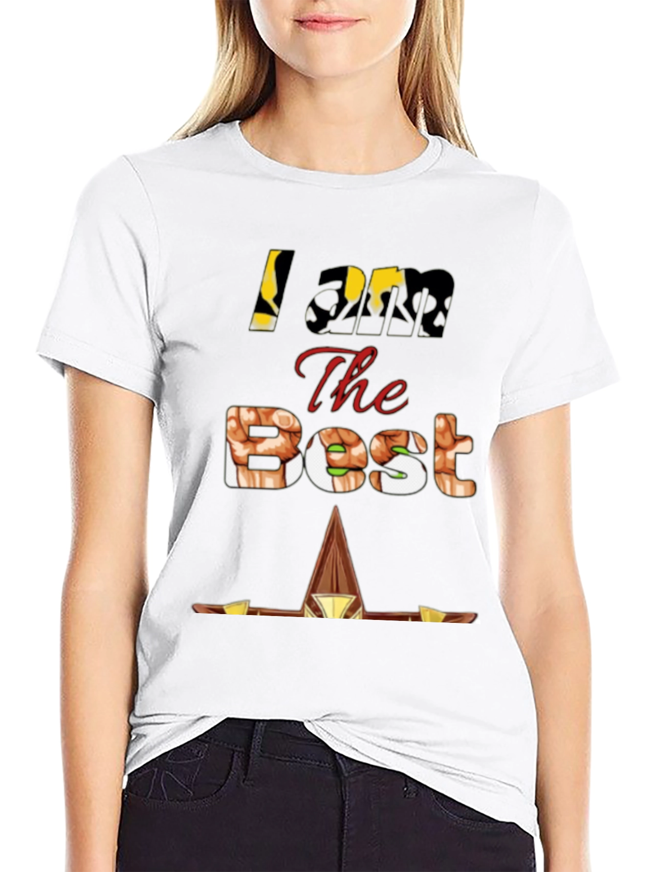 Black I Am The Best Pharaoh Egypt T-Shirt view 9