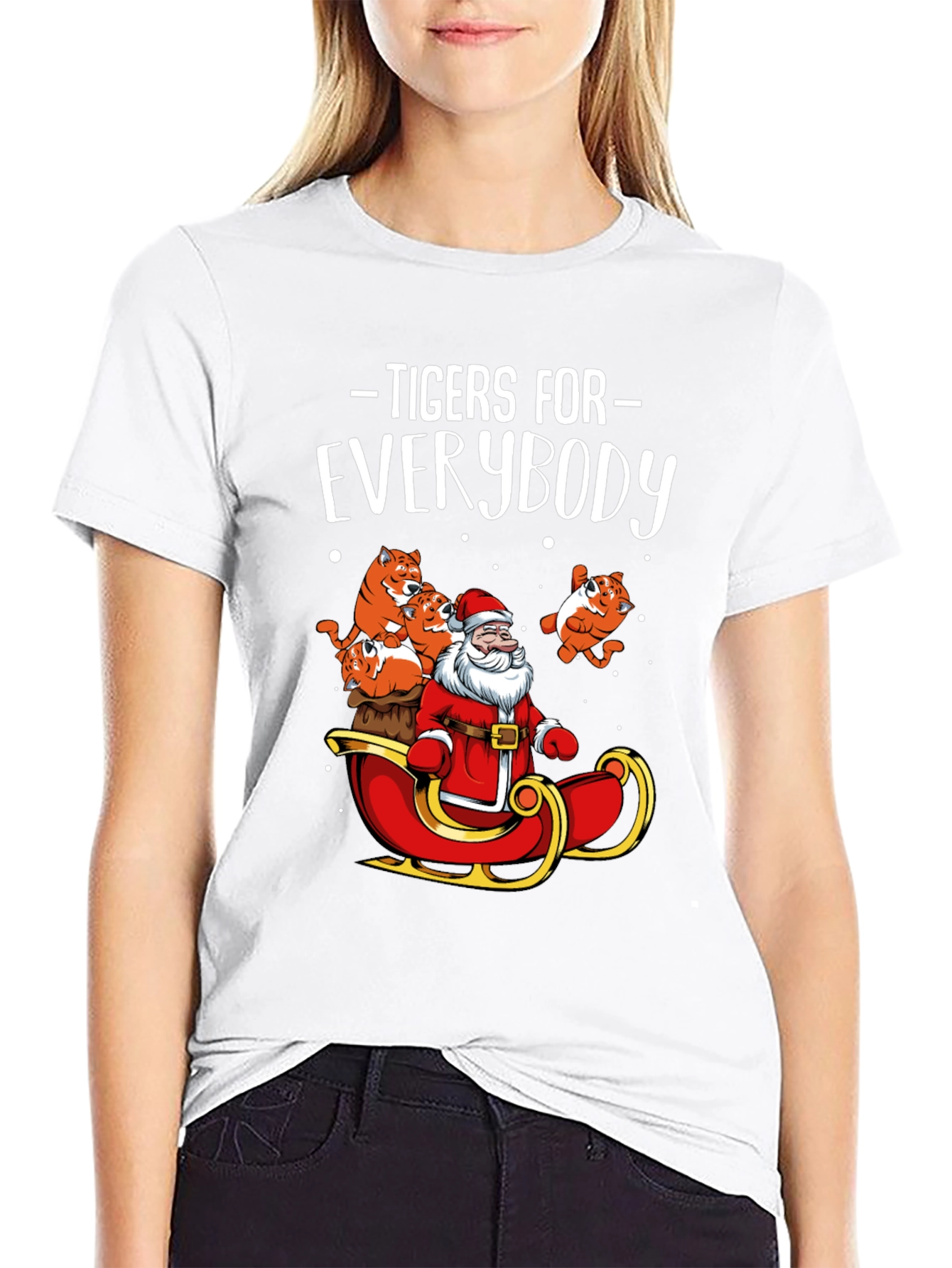 Black Tigers For Everybody Graphic Tee view 9