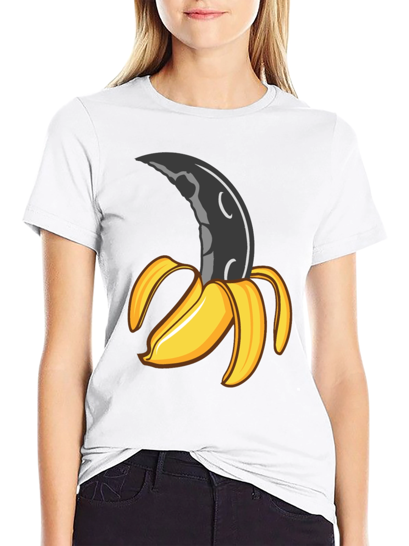 Black Banana Moon Graphic Tee view 9