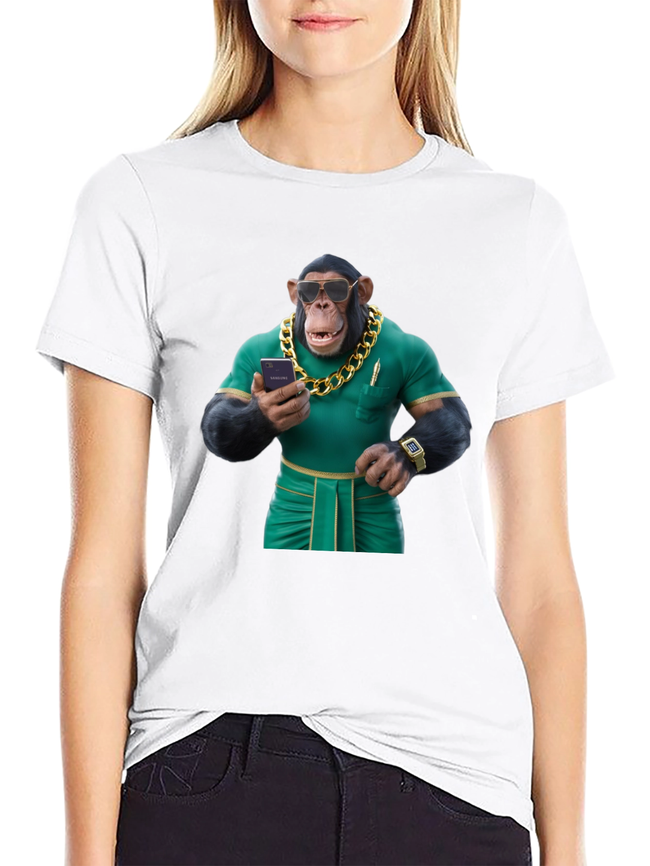 Black Monkey Business T-Shirt view 9