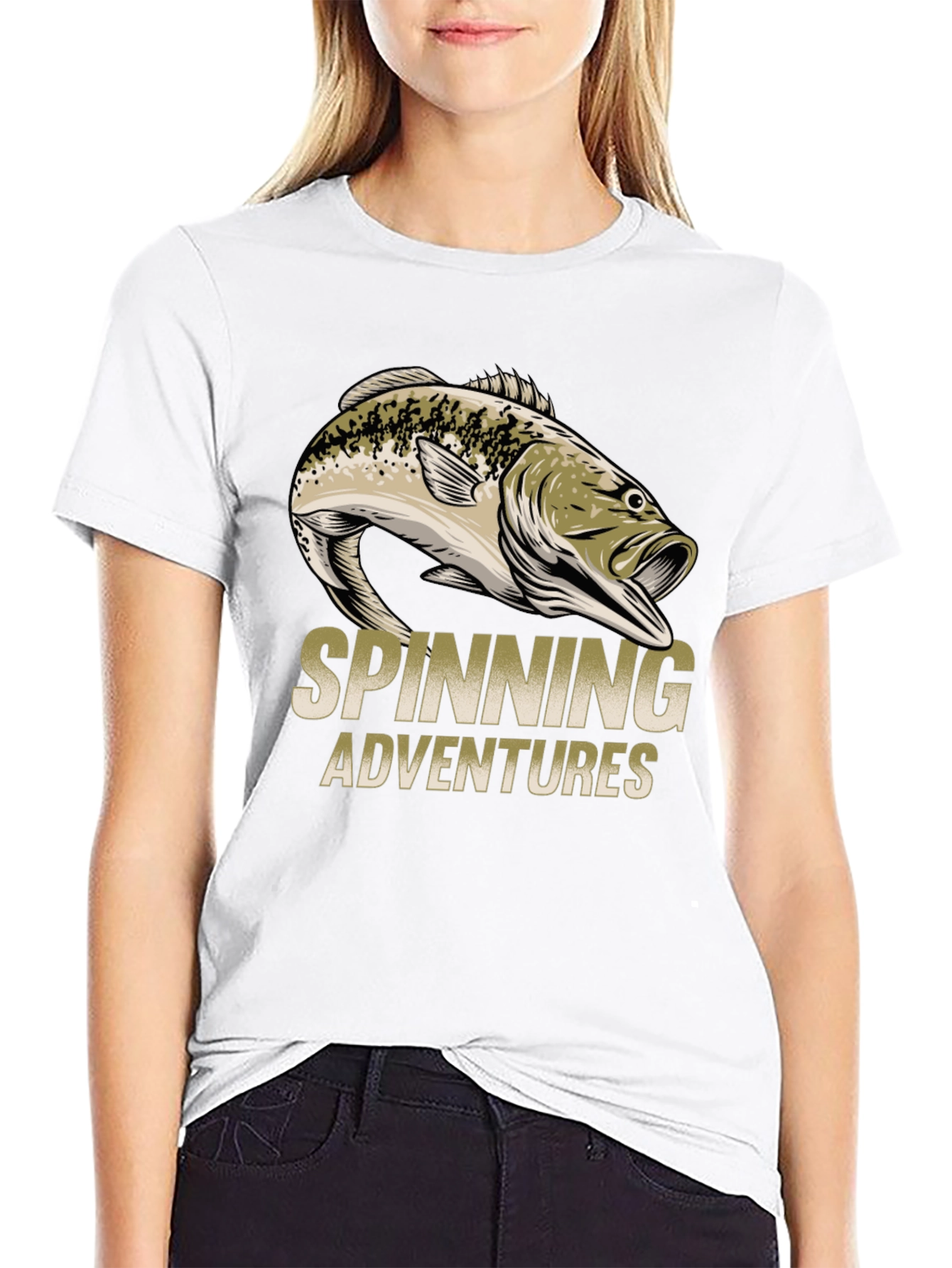 Spinning Adventures Bass Graphic Tee - 9