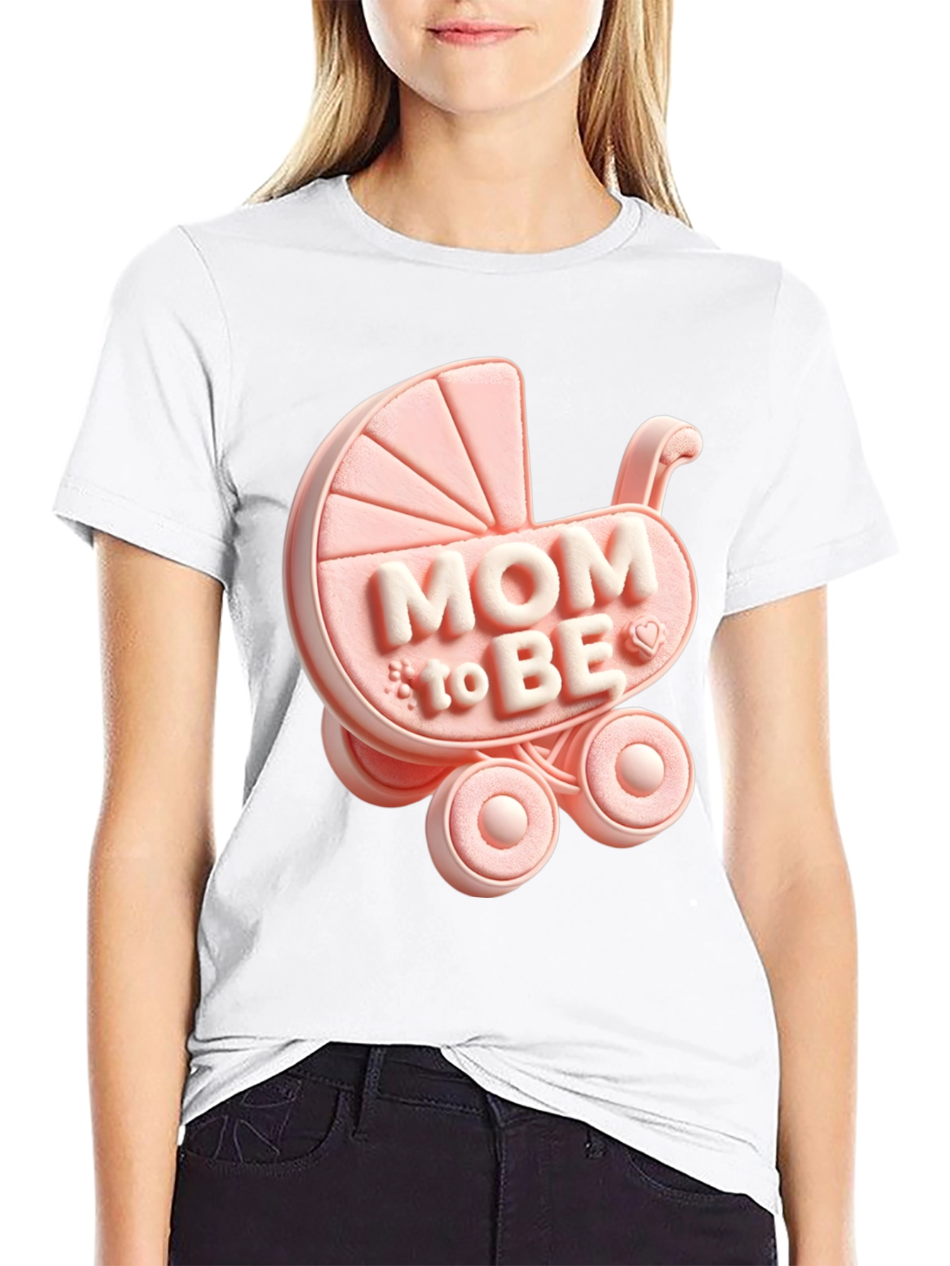 Mom To Be Baby Carriage T-Shirt - 9
